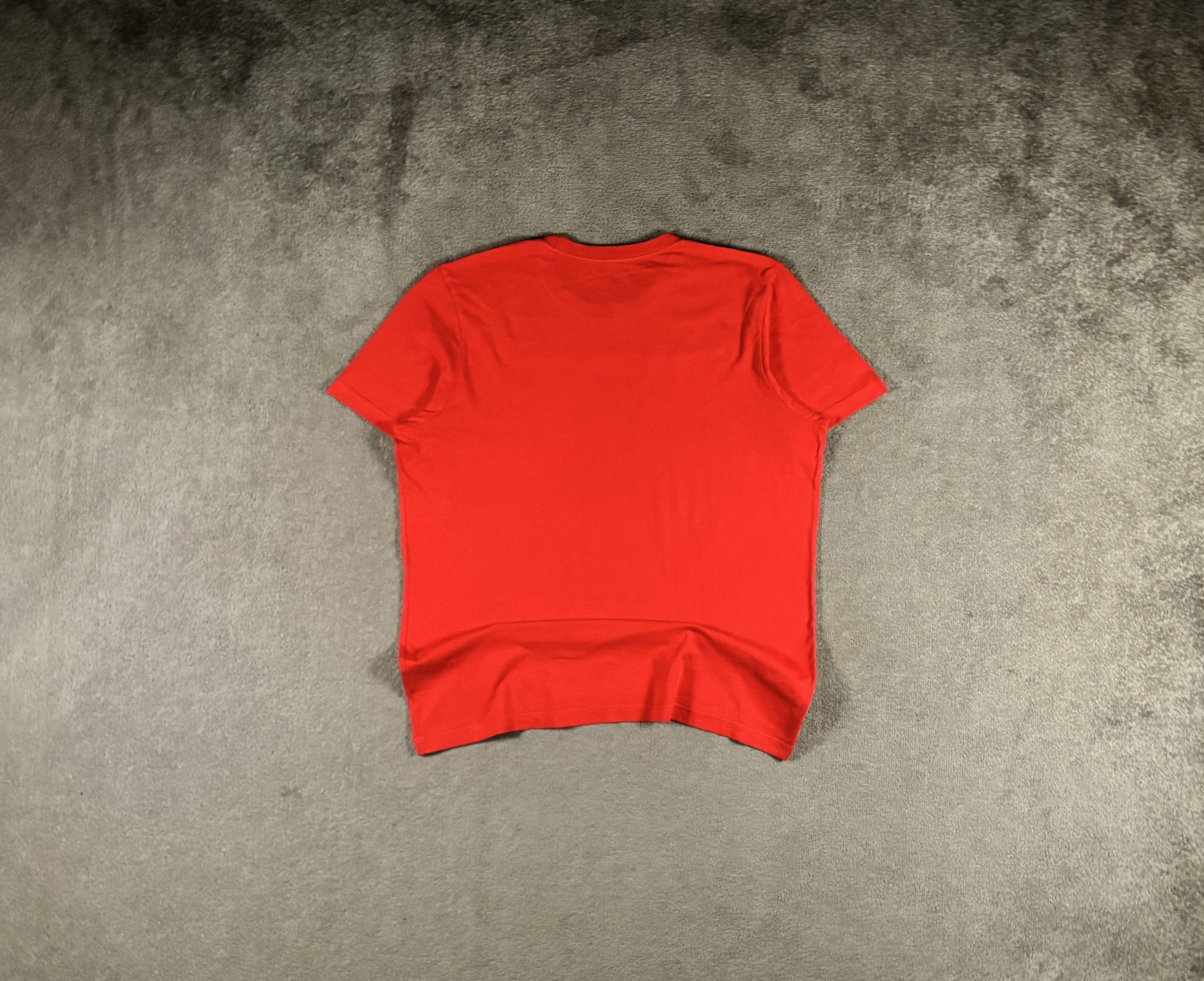 Adidas Adidas XL Red Basic Print Cotton T-shirt Size US XL / EU 56 / 4 - 6 Thumbnail