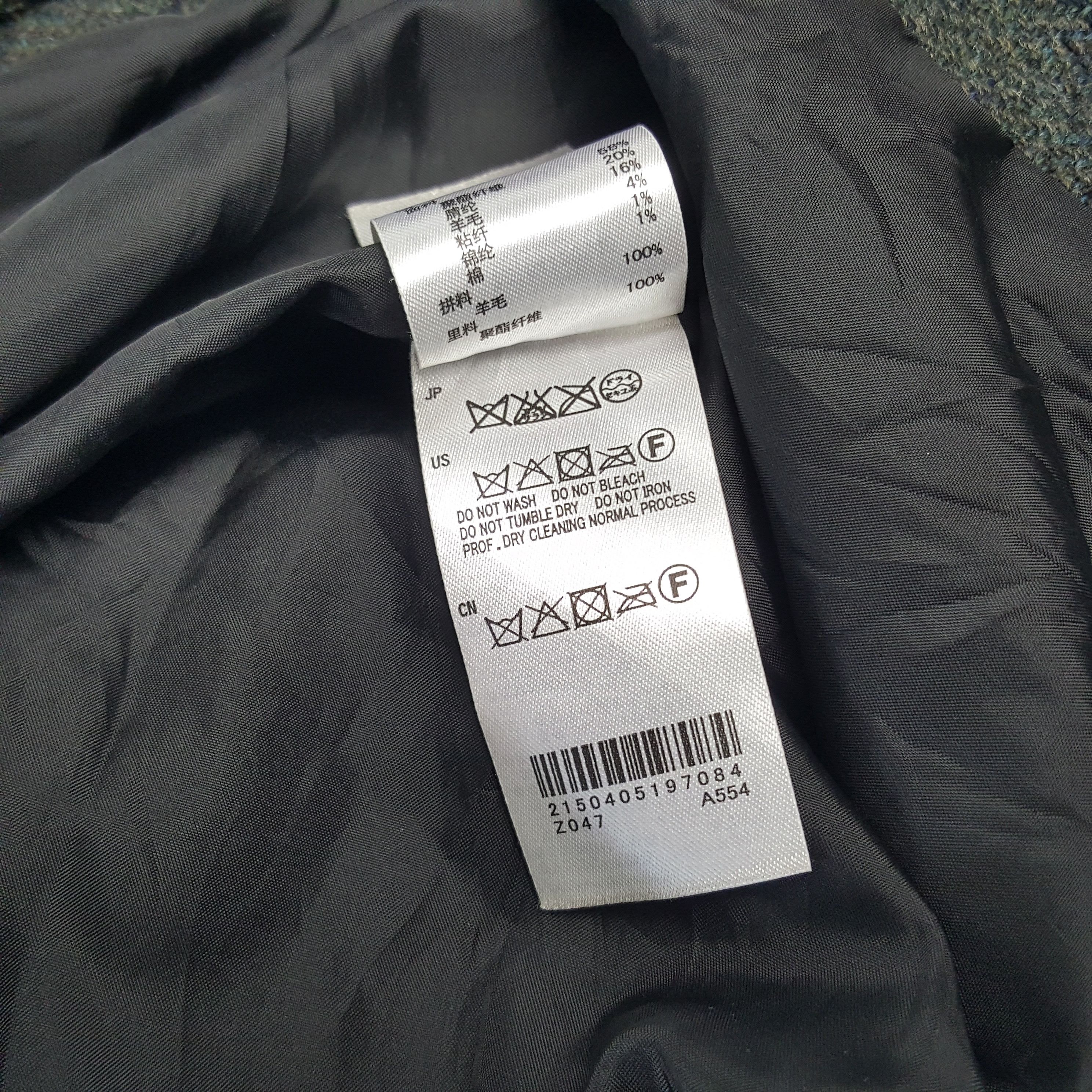 Harris Tweed × Vintage Vintage Sevendays=Sunday Harris Tweed Wool Coat Jacket Size US M / EU 48-50 / 2 - 8 Thumbnail