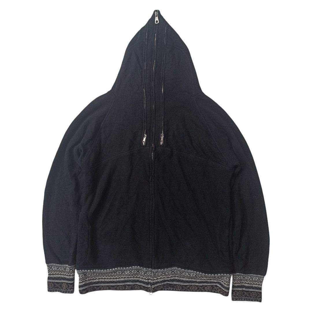 PPFM 2000s PPFM gimmick hoodie double hood & zip | Grailed