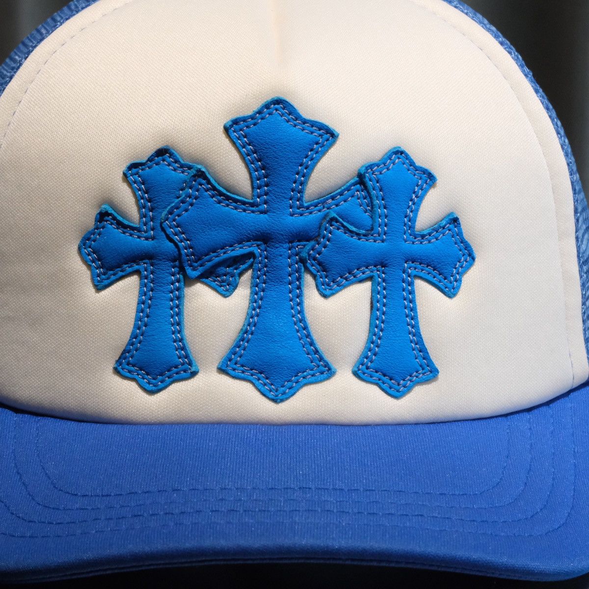 Chrome Hearts CHROME HEARTS TRUCKER CAP - CEMETERY PATCHWORK Size ONE SIZE - 4 Thumbnail