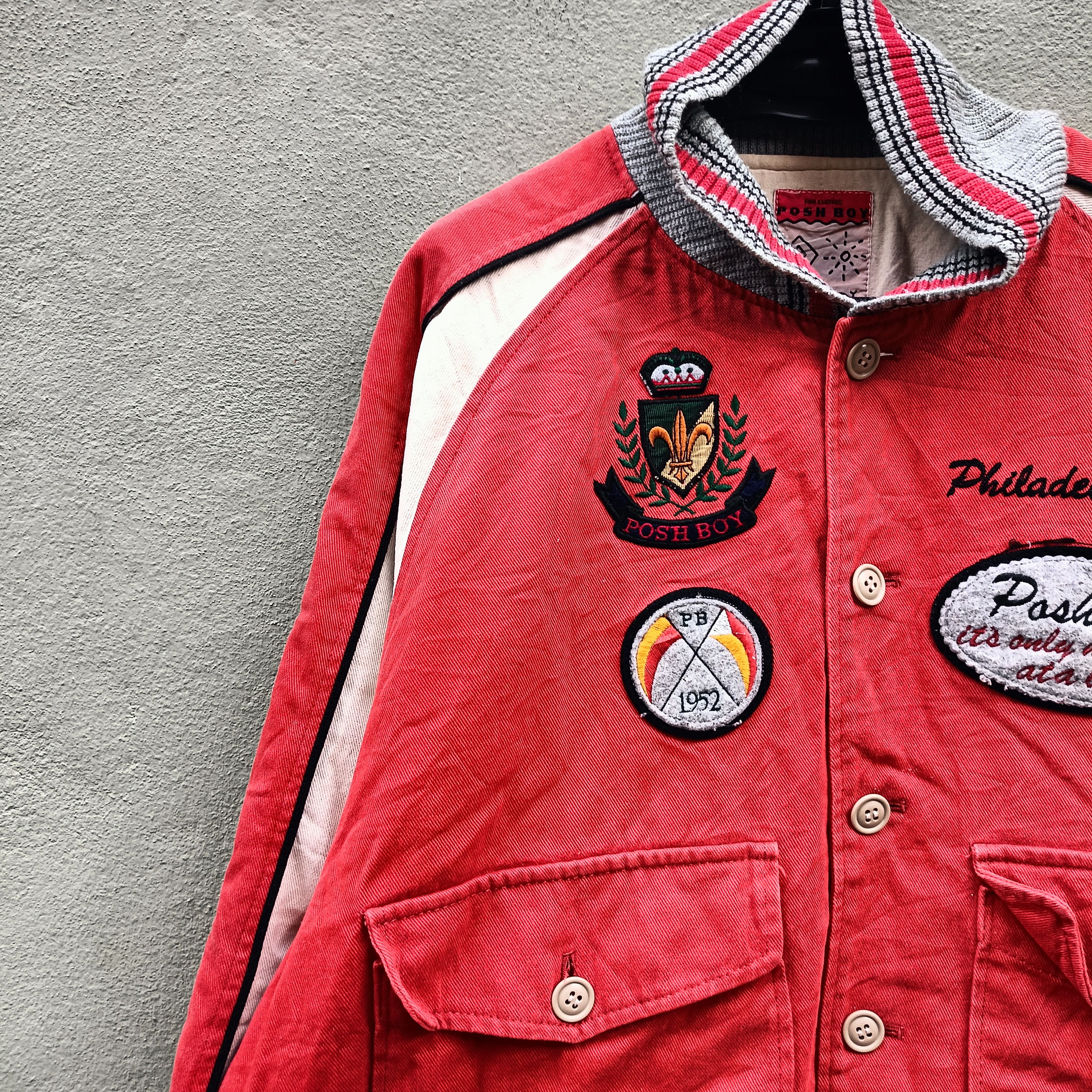 Japanese Brand Posh Boy Philadelphia Vintage Jacket Size US XL / EU 56 / 4 - 5 Thumbnail