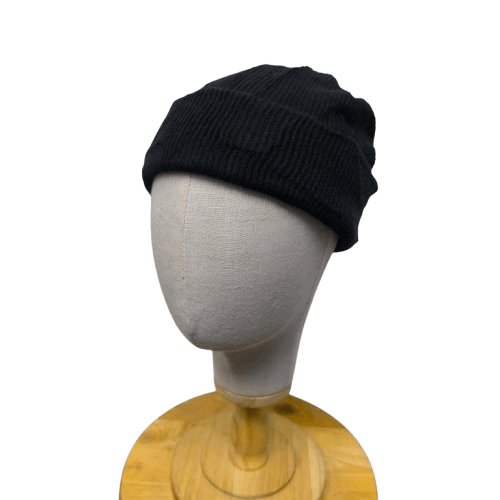 Japanese Brand 💥 Divided by h&m black label short beanie hat Size ONE SIZE - 1 Thumbnail