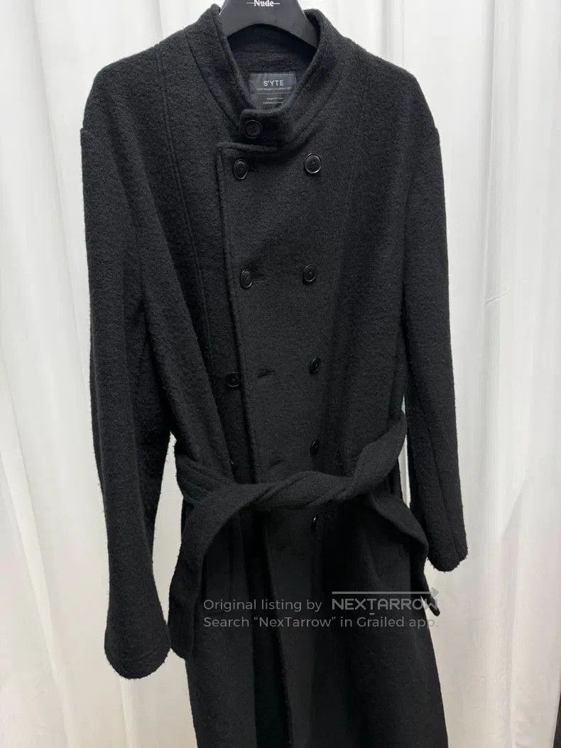 Yohji Yamamoto Yohji Yamamoto S'YTE Wool Stand Collar Coat. Size US L / EU 52-54 / 3 - 4 Thumbnail