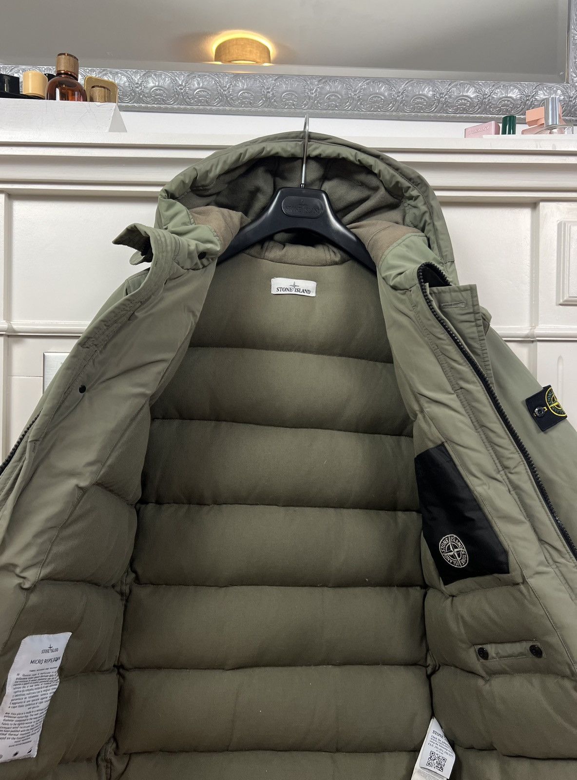 Stone Island Stone Island | Micro Reps Down Parka | Green | Size M Size US M / EU 48-50 / 2 - 11 Thumbnail