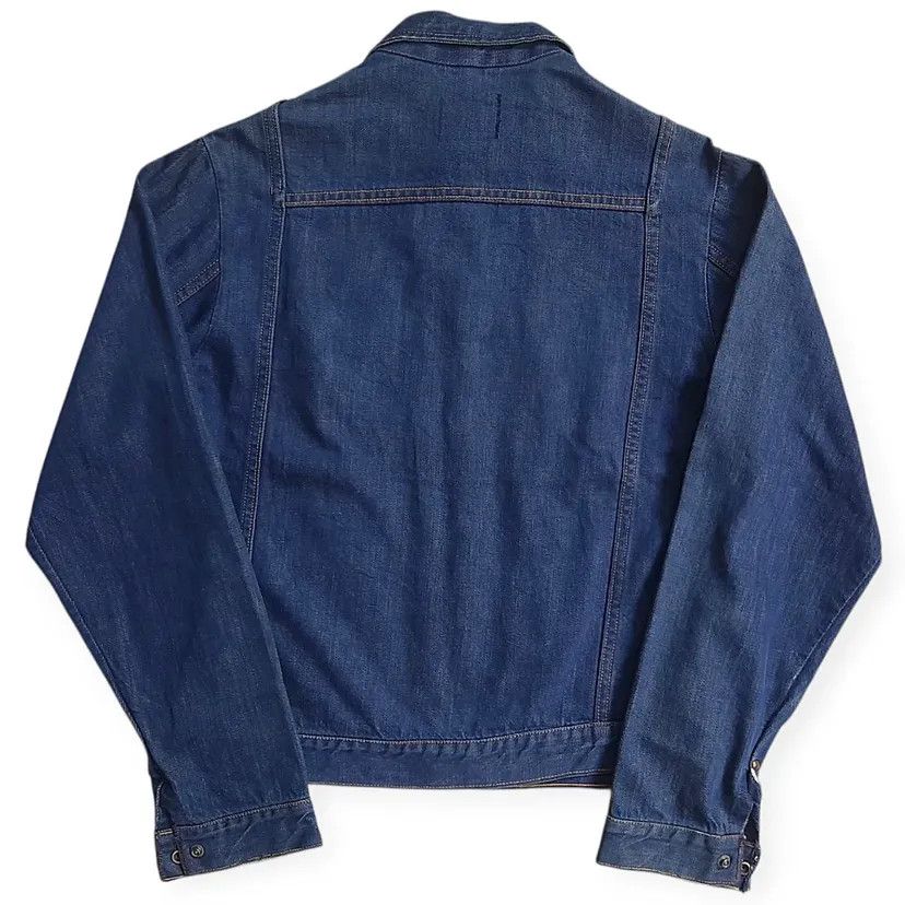 JCPenney Vintage 70s 80s Selvedge Western Denim Snap Button Size US S / EU 44-46 / 1 - 3 Thumbnail