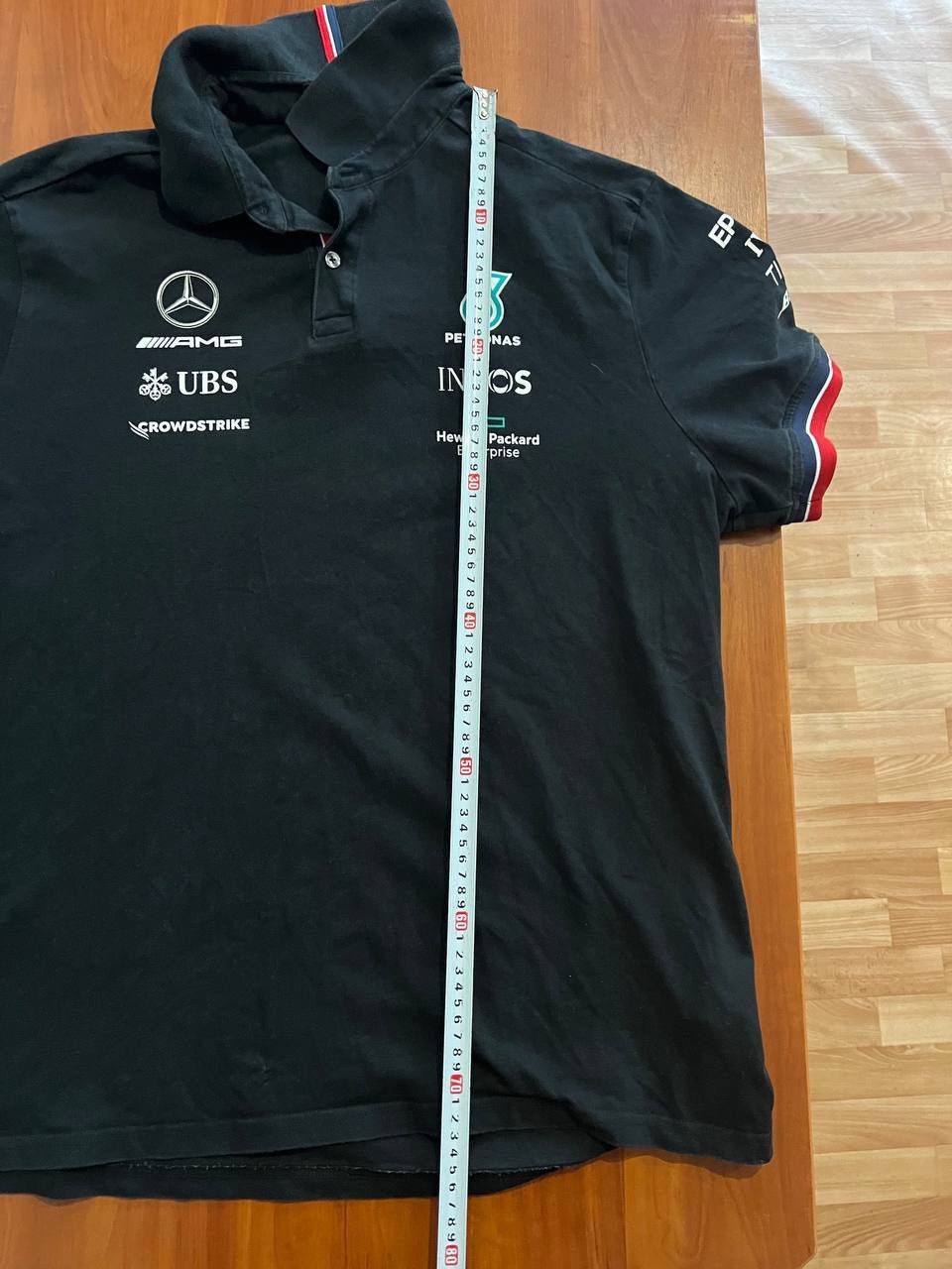 Formula 1 2021 MERCEDES BENZ AMG PETRONAS FORMULA ONE POLO JERSEY XXL Size US XXL / EU 58 / 5 - 17 Thumbnail