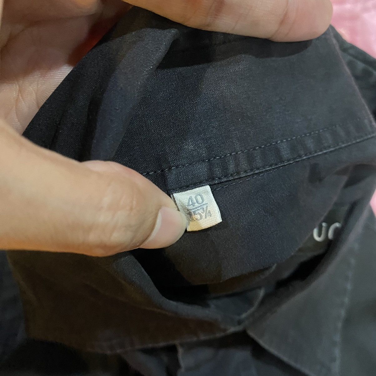 Gucci × Vintage VINTAGE MENS GUCCI BLACK SHIRTS Size US XL / EU 56 / 4 - 10 Thumbnail