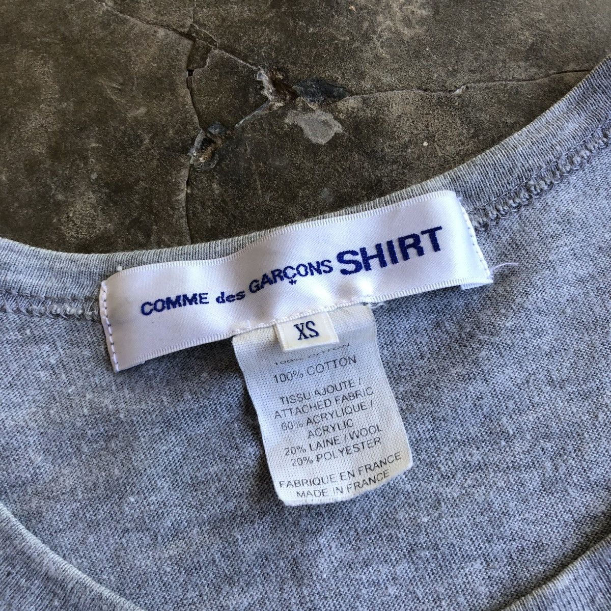 Comme des Garcons SHIRT 🇫🇷 Comme Des Garcons Shirt Geometry Patch T-shirt Designer Size US S / EU 44-46 / 1 - 10 Thumbnail
