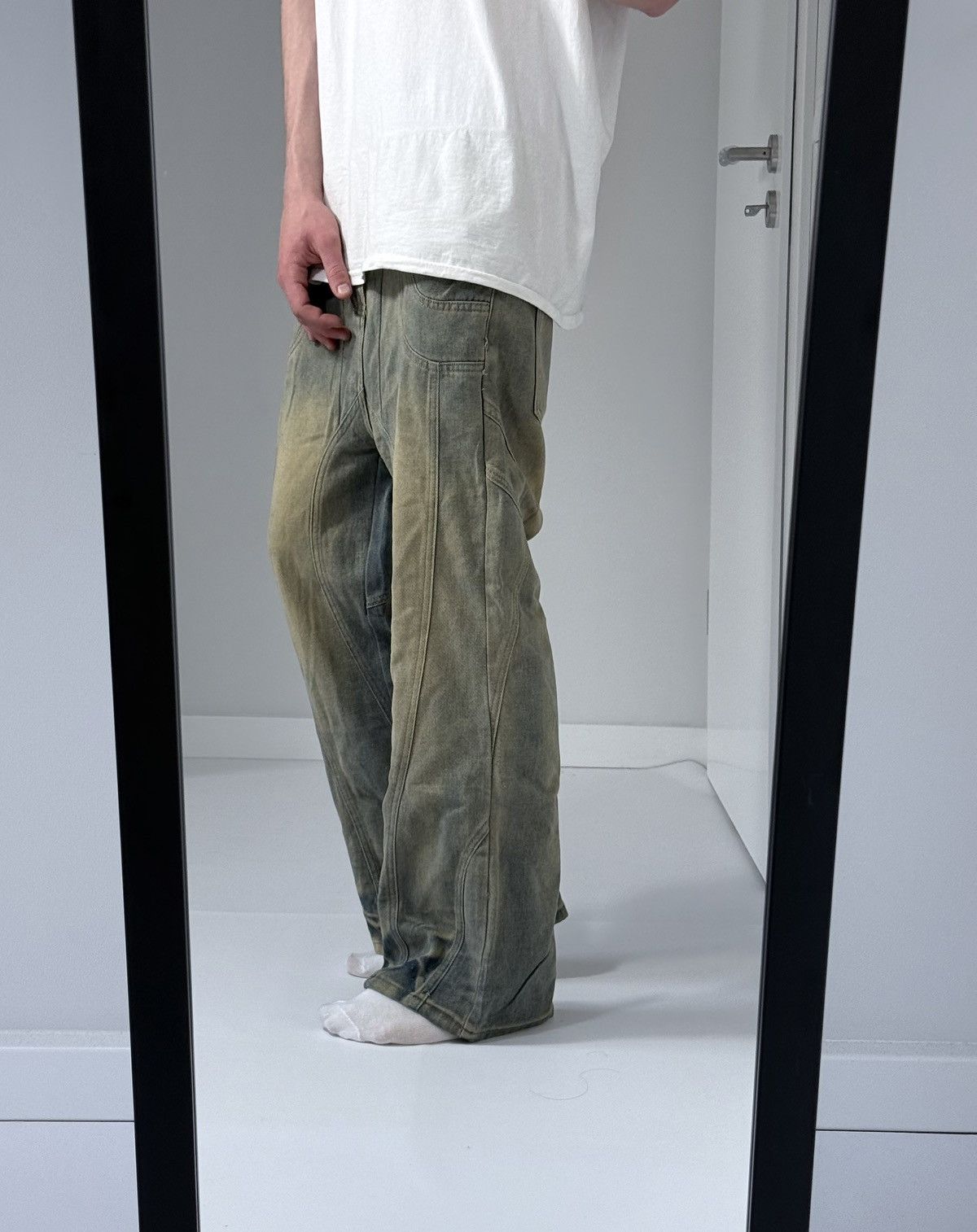 Other Vintage y2k streetwear wide track avantgarde opium jeans Size US 32 / EU 48 - 10 Thumbnail