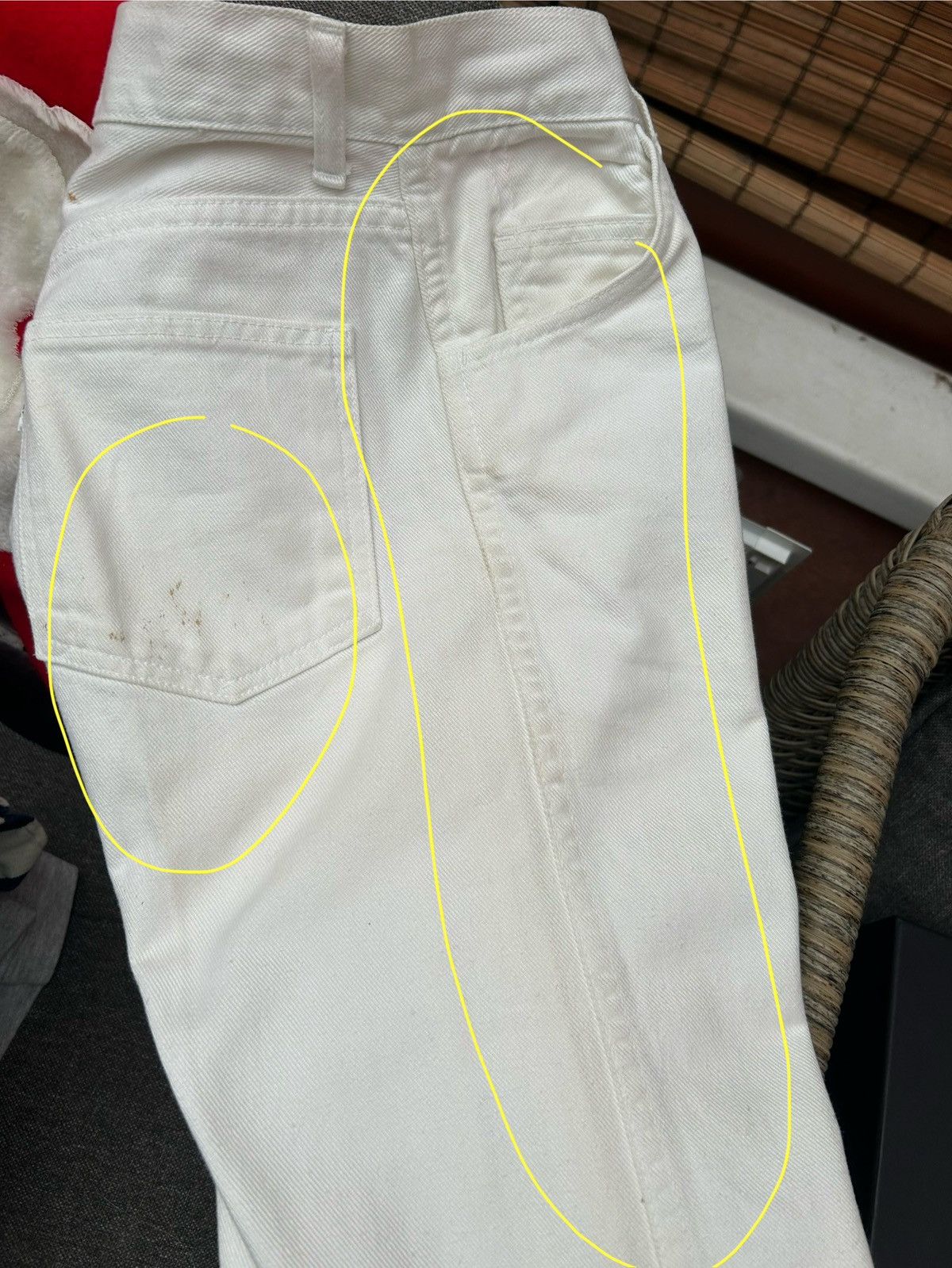 Levi's 60s Levi’s Big E White Slim Jeans White Tab Talon 42 Zip Size 25" / US 0 / IT 36 - 11 Thumbnail