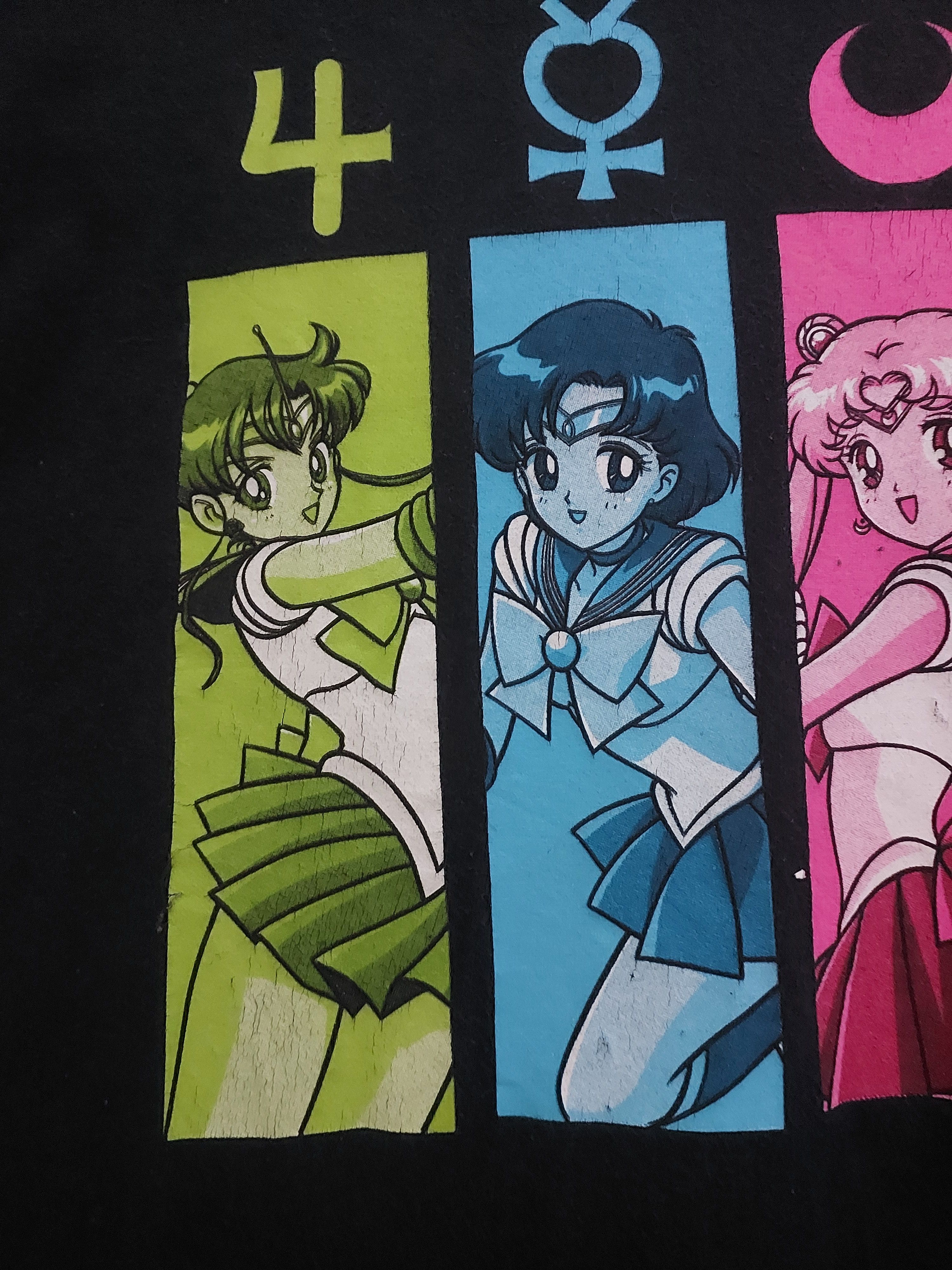 Anime × Vintage SAILORMOON ANIME T-SHIRT Size US L / EU 52-54 / 3 - 3 Thumbnail