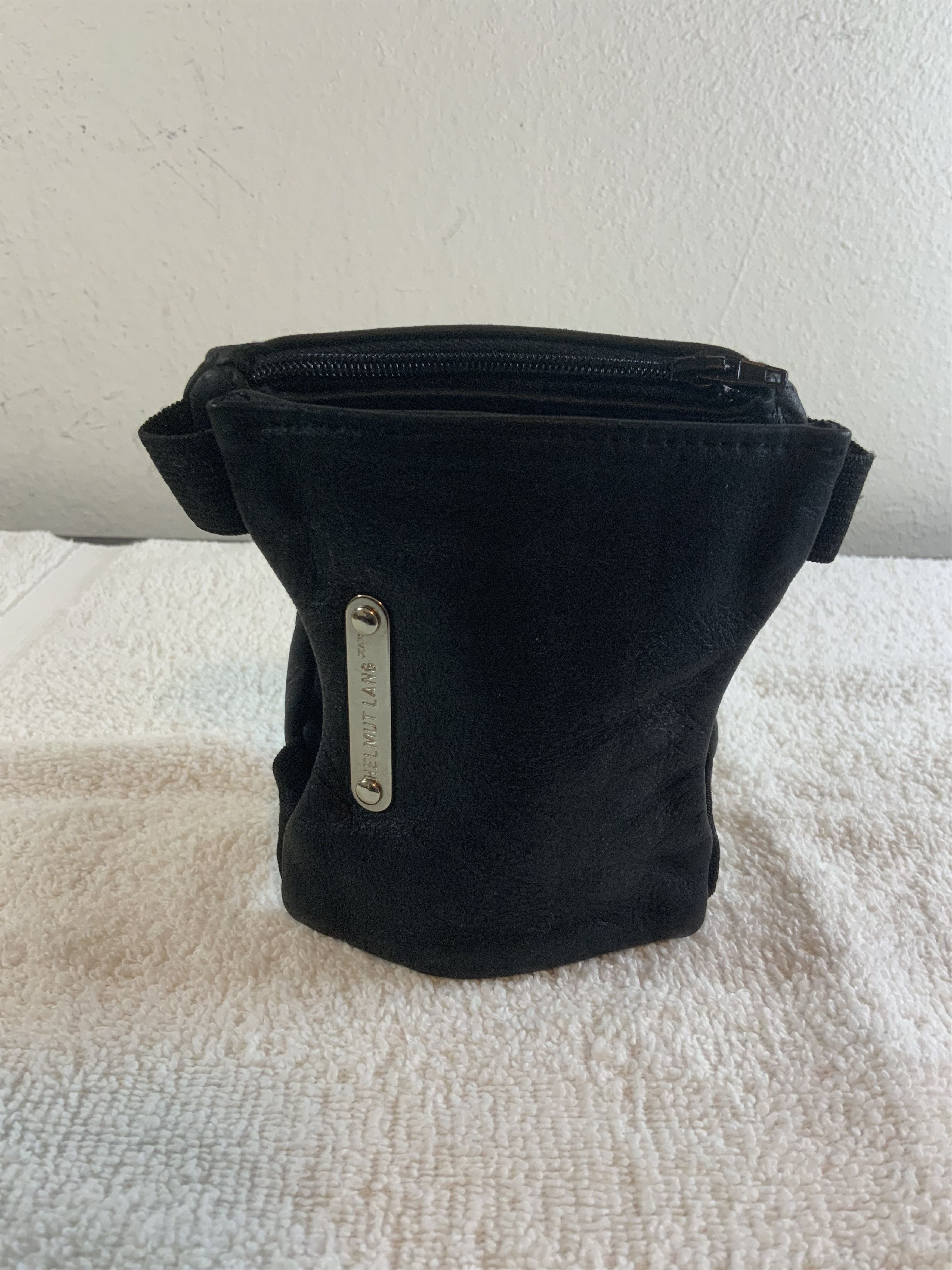 Helmut Lang ARCHIVE HELMUT LANG ARM SLEEVE POUCH/BAG (LEATHER VERSION) Size ONE SIZE - 5 Thumbnail