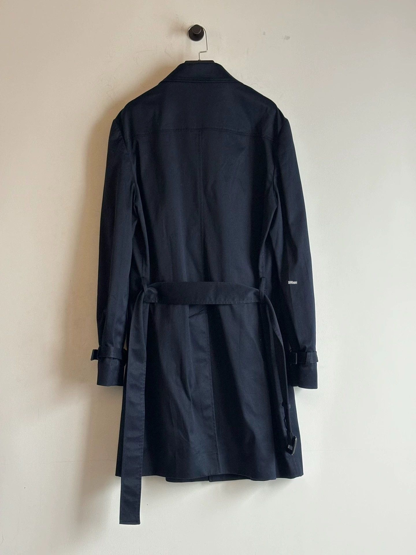 Maison Margiela Black Long Button-Up Coat Size M Size US M / EU 48-50 / 2 - 5 Thumbnail