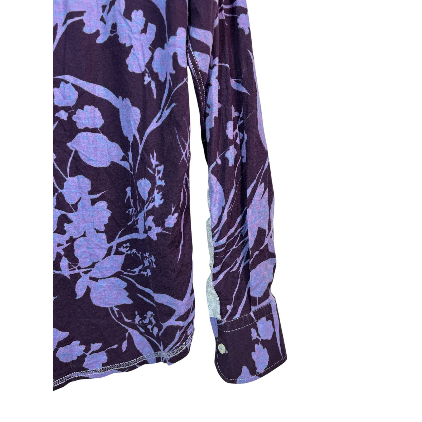 Georg Roth Size L | GEORG ROTH Men's Button Front Abstract Floral Shirt Size US L / EU 52-54 / 3 - 4 Thumbnail