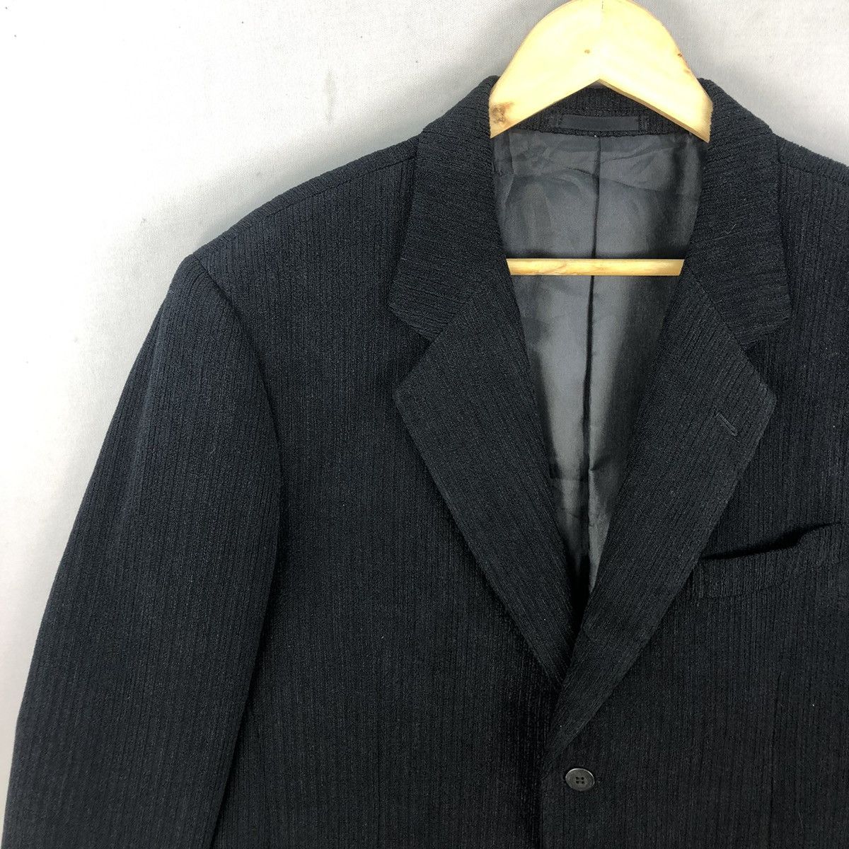 Kansai Yamamoto Vintage 1990s Kansai Man Corduroy Blazer Jacket Size US M / EU 48-50 / 2 - 2 Thumbnail