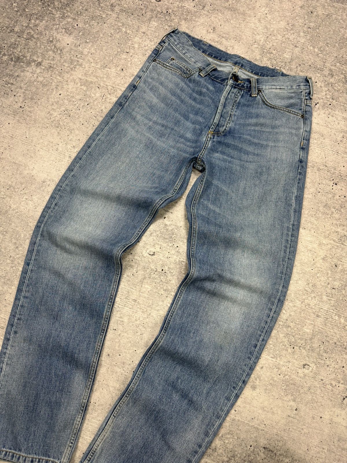 Carhartt Vintage Carhartt WIP Marlow Pant Stonewashed Denim Jeans Size US 29 - 6 Thumbnail