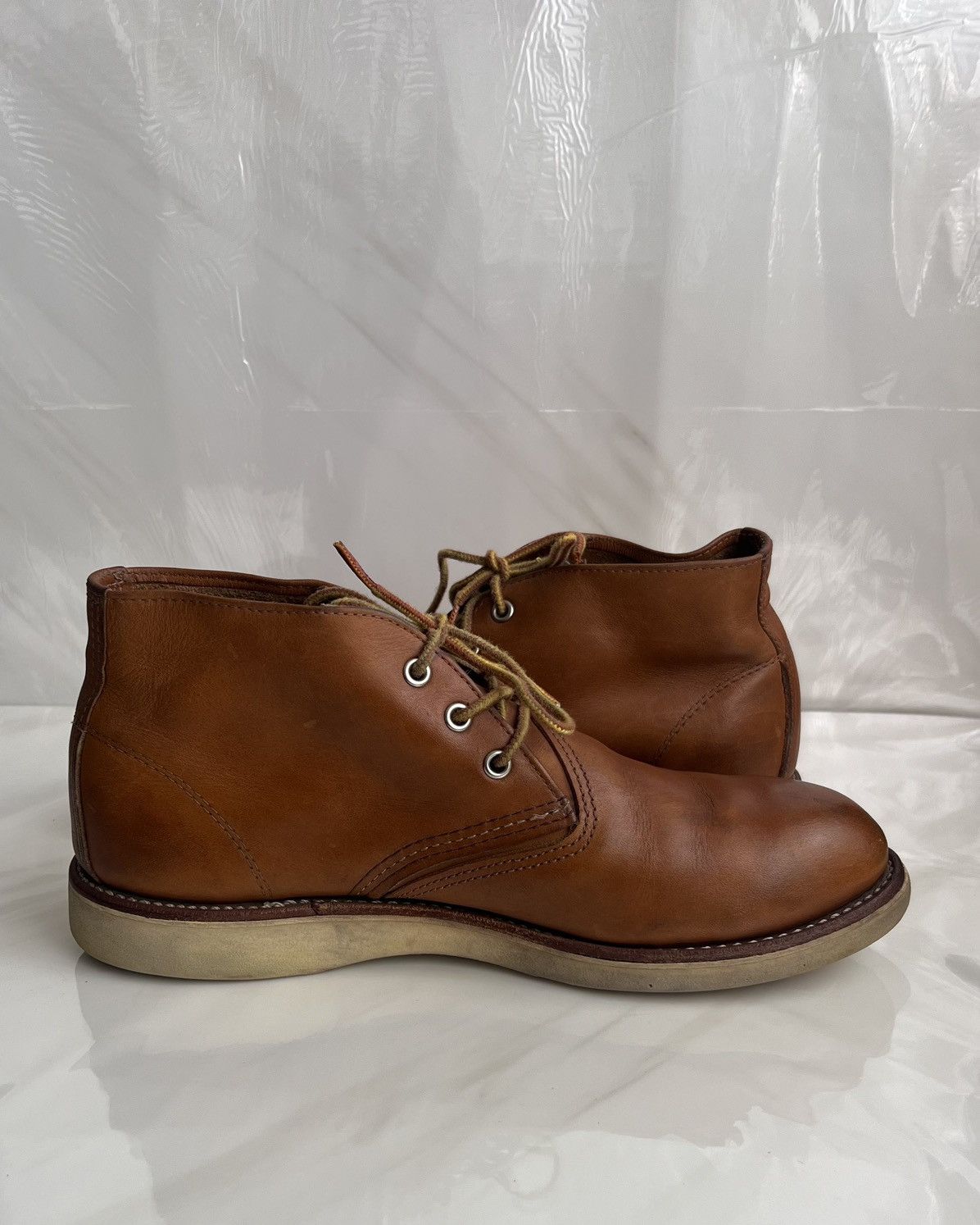 Red Wing Red wing #3140 Heritage work chukka brown leather boot Sz 10 Size US 10 / EU 43 - 6 Thumbnail