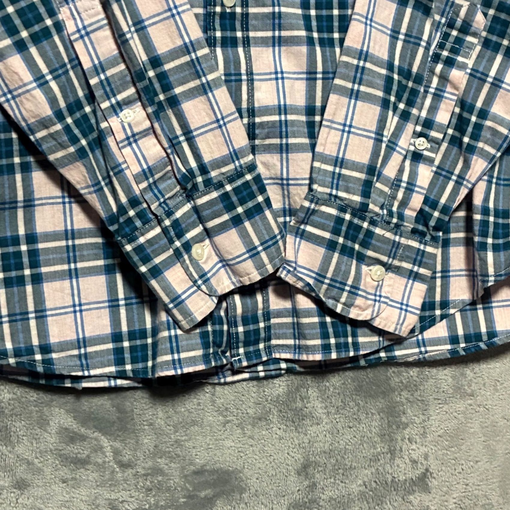 J.Crew J.Crew Mens Button-Down Shirt Slim Plaid Blue Pink M Size US M / EU 48-50 / 2 - 4 Thumbnail