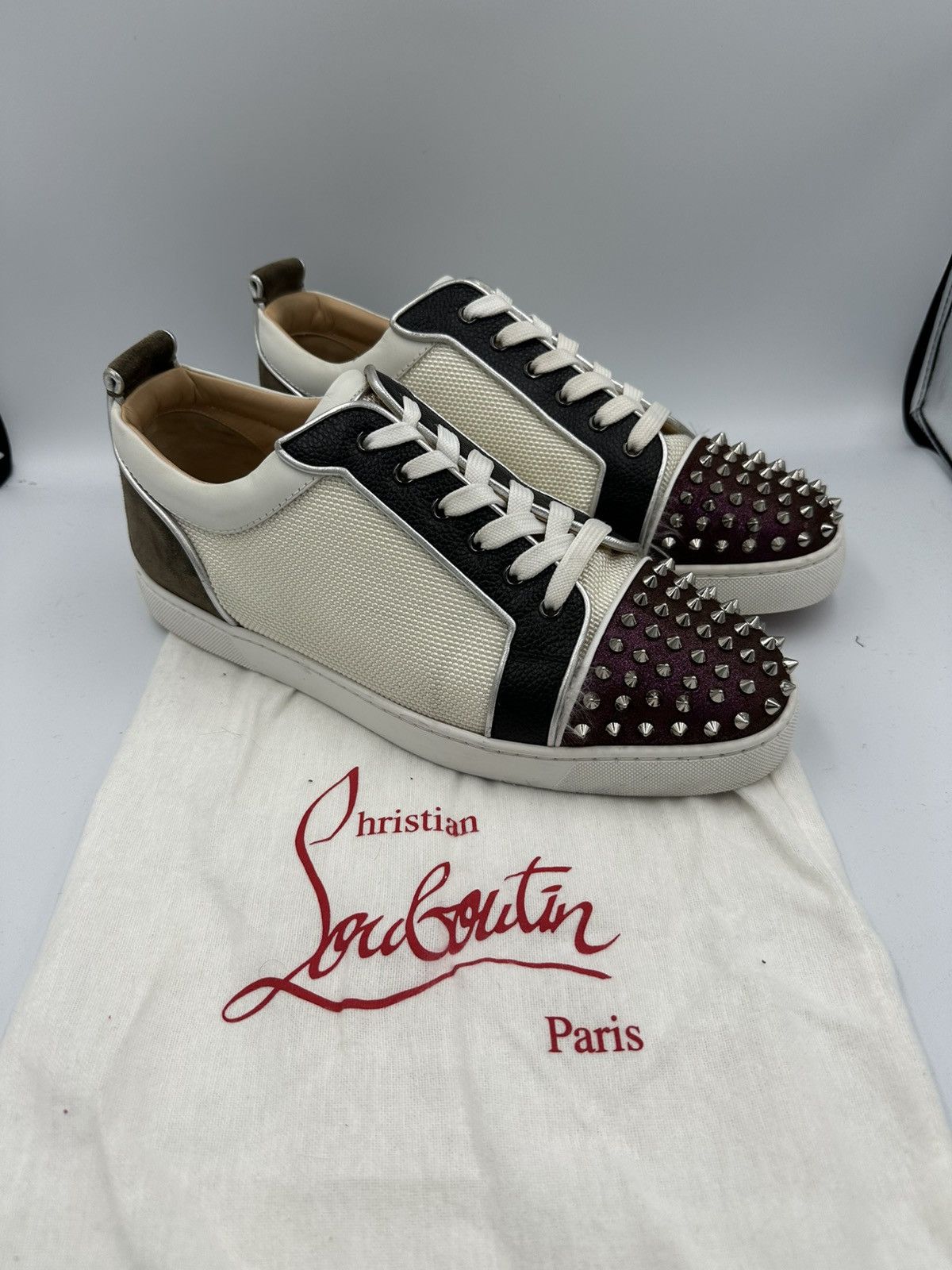 Christian Louboutin Christian Louboutin Low Top Sneakers Size US 13 / EU 46 - 1 Thumbnail