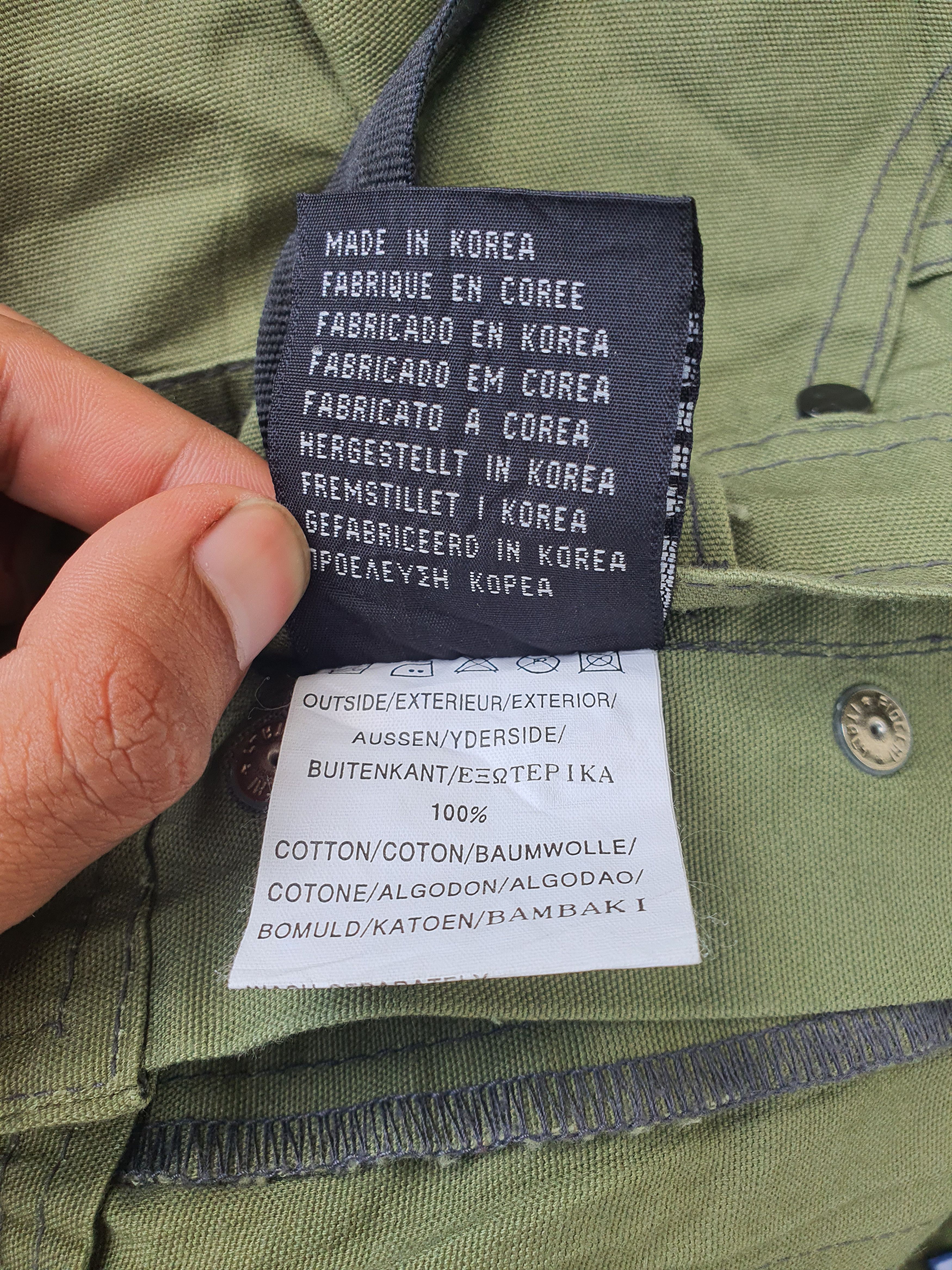 Quiksilver × Vintage 🔥 Vintage 90s QUIKSILVER Olive Green Sun Faded Pants Size US 34 / EU 50 - 10 Thumbnail