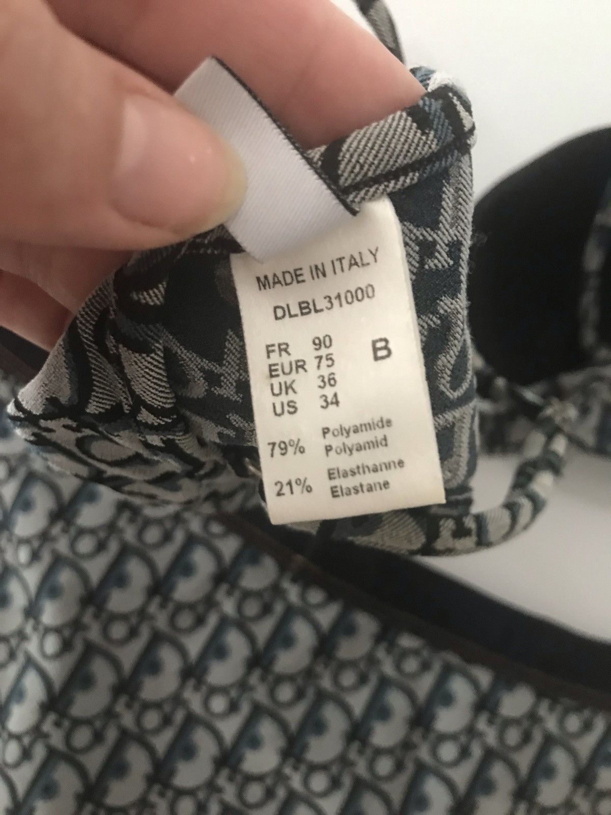 Dior Swimsuit bikini Dior oblique monogram Size ONE SIZE - 9 Thumbnail