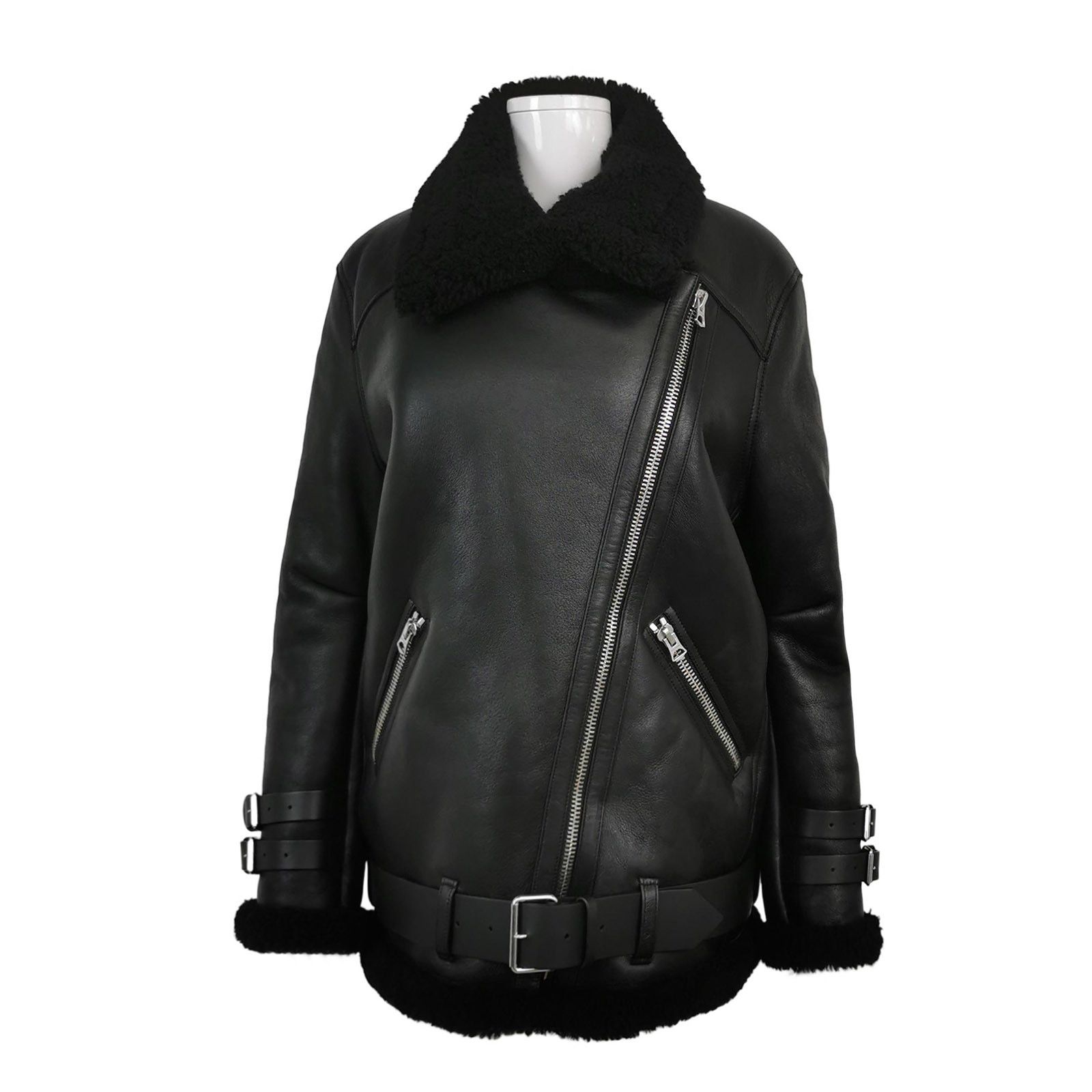 Acne Studios Acne Studios Women m Leather Jackets Size M / US 6-8 / IT 42-44 - 1 Thumbnail