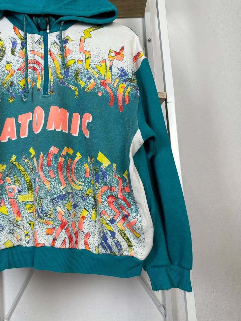 Atomic × Vintage RARE VINTAGE DISTRESSED ATOMIC HALF ZIPPER Size US M / EU 48-50 / 2 - 5 Thumbnail