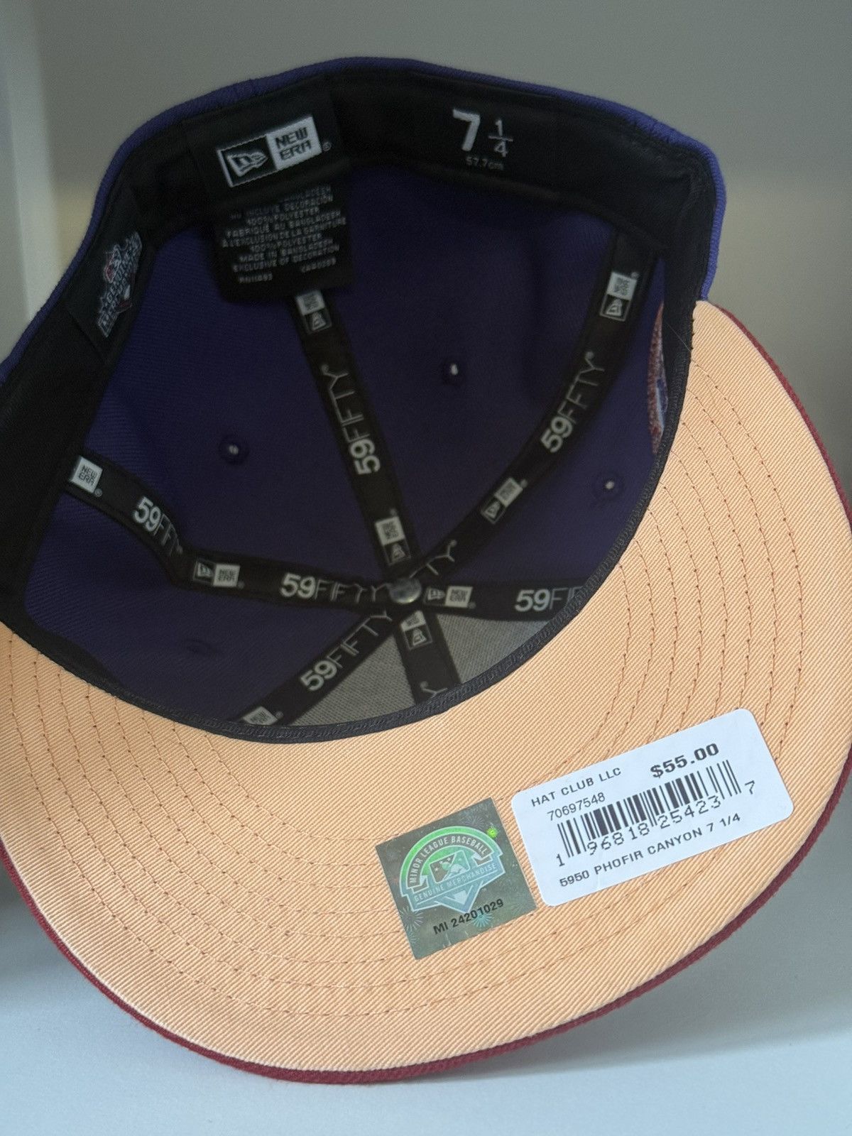 New Era Hat Club Phoenix Firebirds Phofir Canyon New Era Fitted Size ONE SIZE - 3 Thumbnail