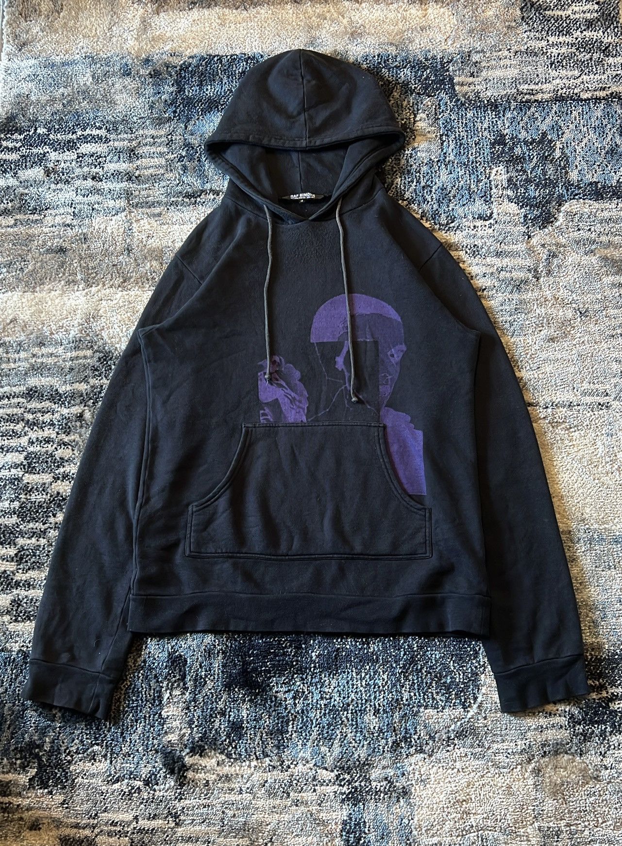 Oversized Hoodie Raf Simons All Shadows Hoodie トップス RAFSIMONS