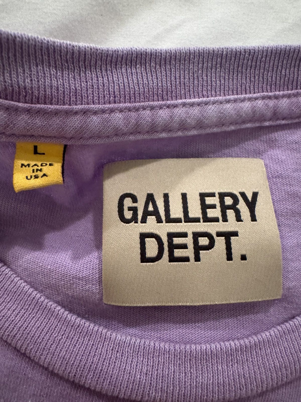 Gallery Dept. Gallery Dept purple short sleeve Size US L / EU 52-54 / 3 - 6 Thumbnail
