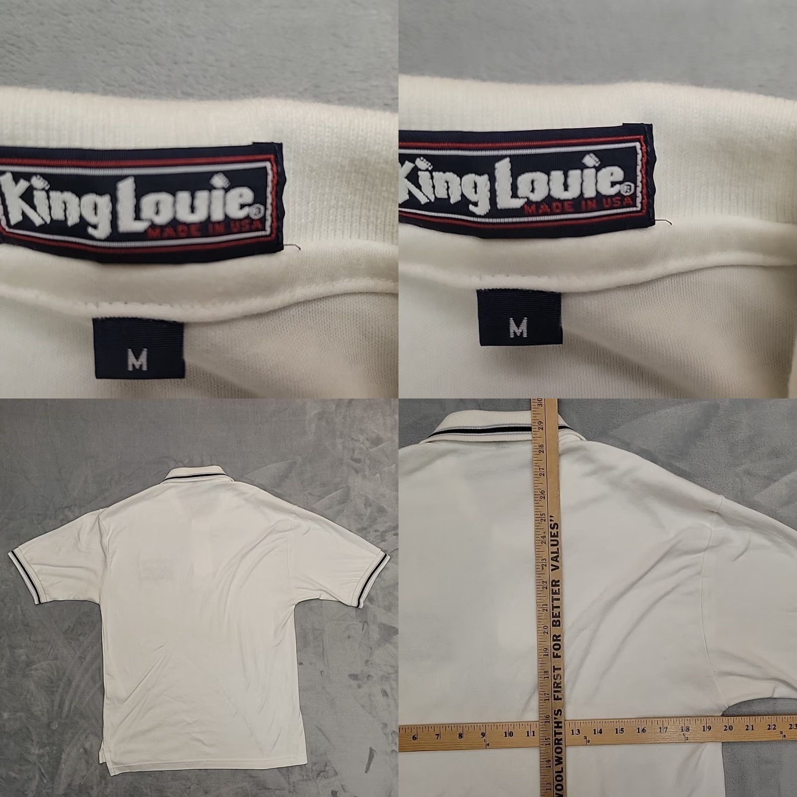 Vintage Rocky Mountain Elk Foundation Shirt Mens M White Polo RMEF Made in USA Y2K Size US M / EU 48-50 / 2 - 8 Thumbnail