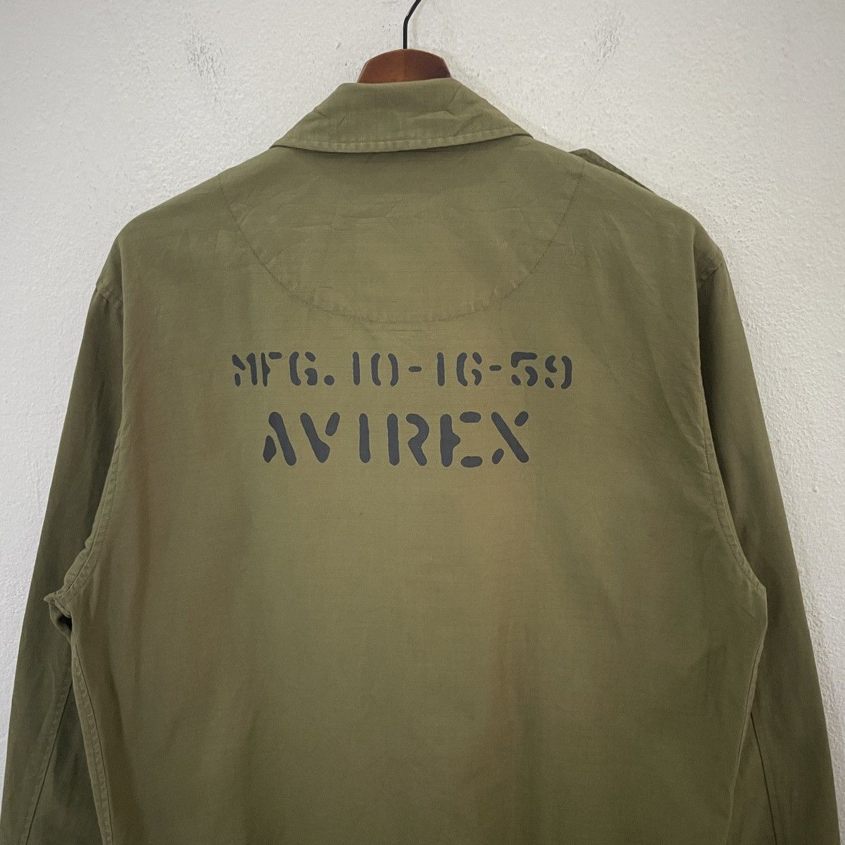 Avirex Vintage Y2k Avirex Military Big Logo Jacket Size US L / EU 52-54 / 3 - 4 Thumbnail
