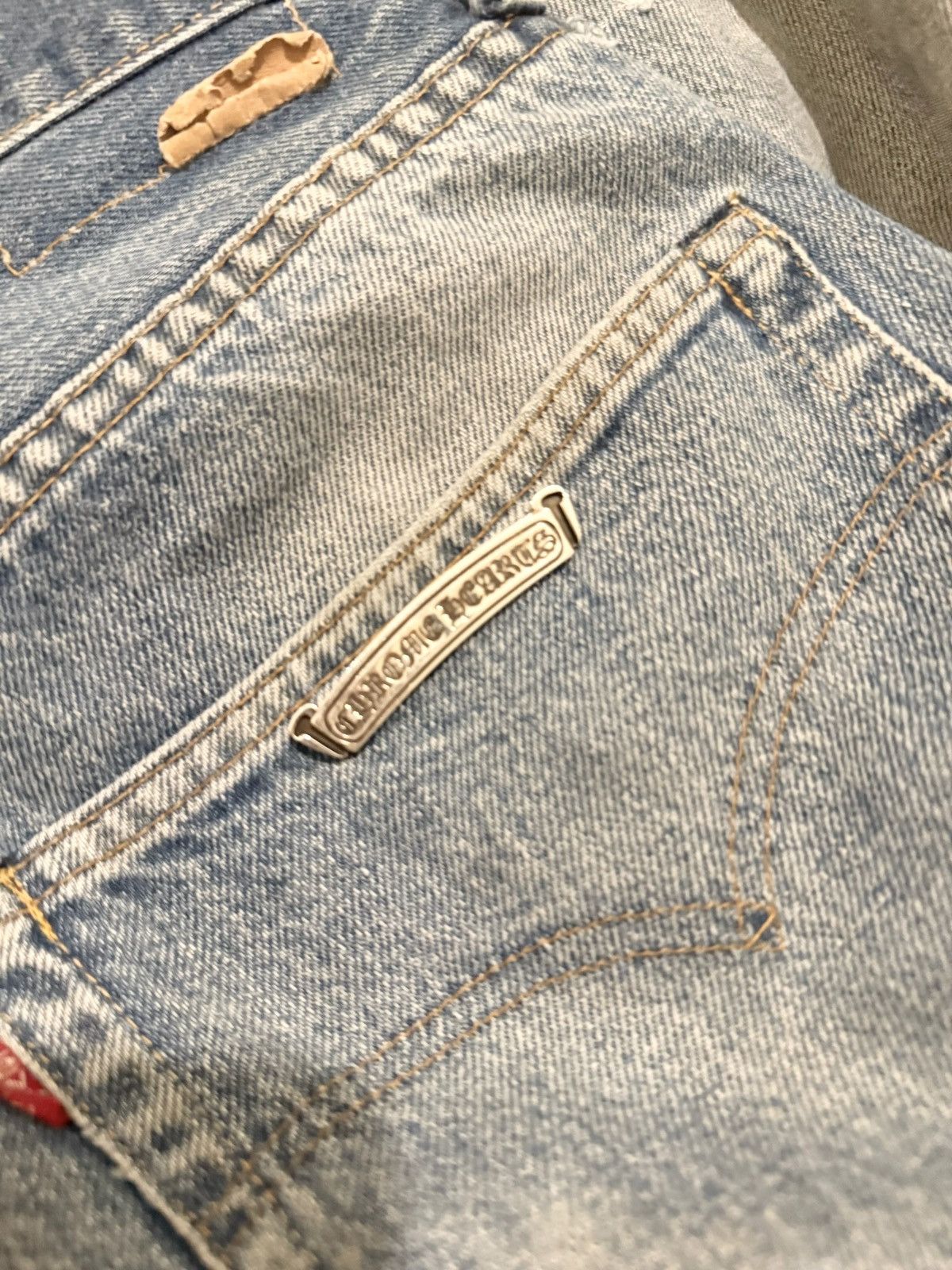 Chrome Hearts Chrome Hearts Canes Exclusive Diamond Crosses Sliver JEANS Size US 36 / EU 52 - 11 Thumbnail