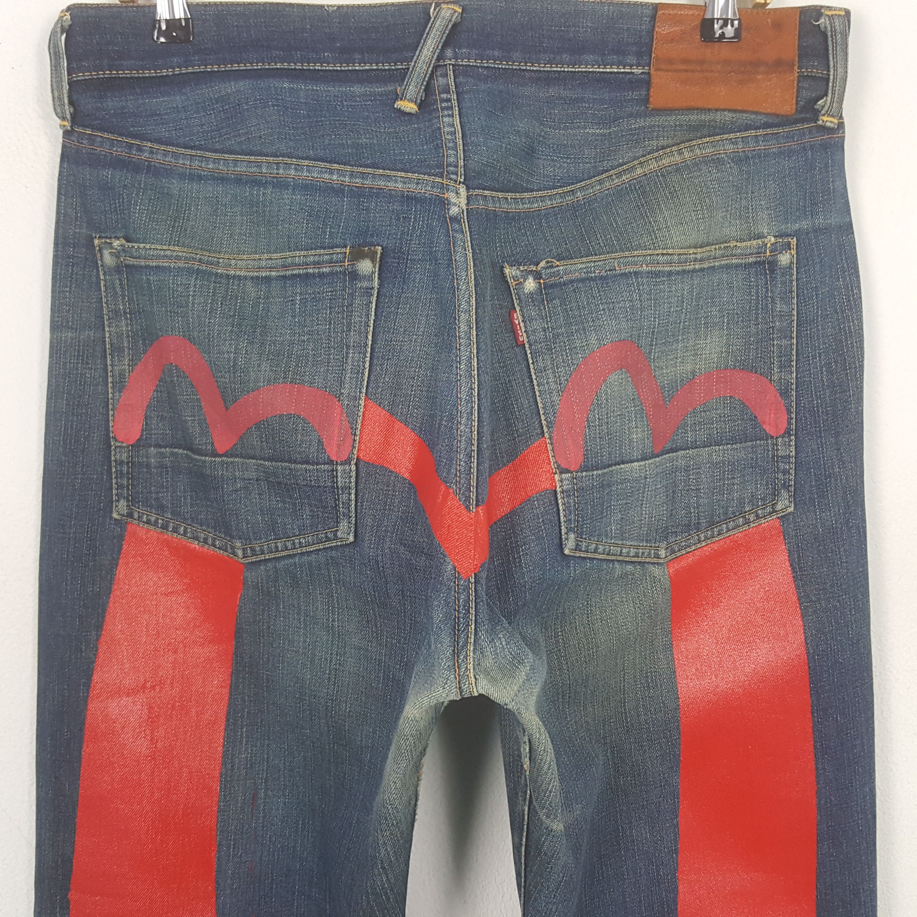Evisu Vintage Evisu Japanese Daicock Custom Denim Jeans C297N24 Size US 34 / EU 50 - 2 Thumbnail