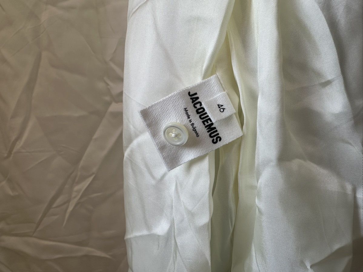 Jacquemus Jacquemus Navy & White La Chemise Boulanger Jacket Size 46 Size US S / EU 44-46 / 1 - 11 Thumbnail