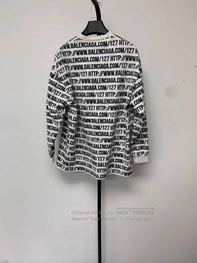Balenciaga Balenciaga Fully Printed Alphabet T-Shirt Size US M / EU 48-50 / 2 - 2 Thumbnail