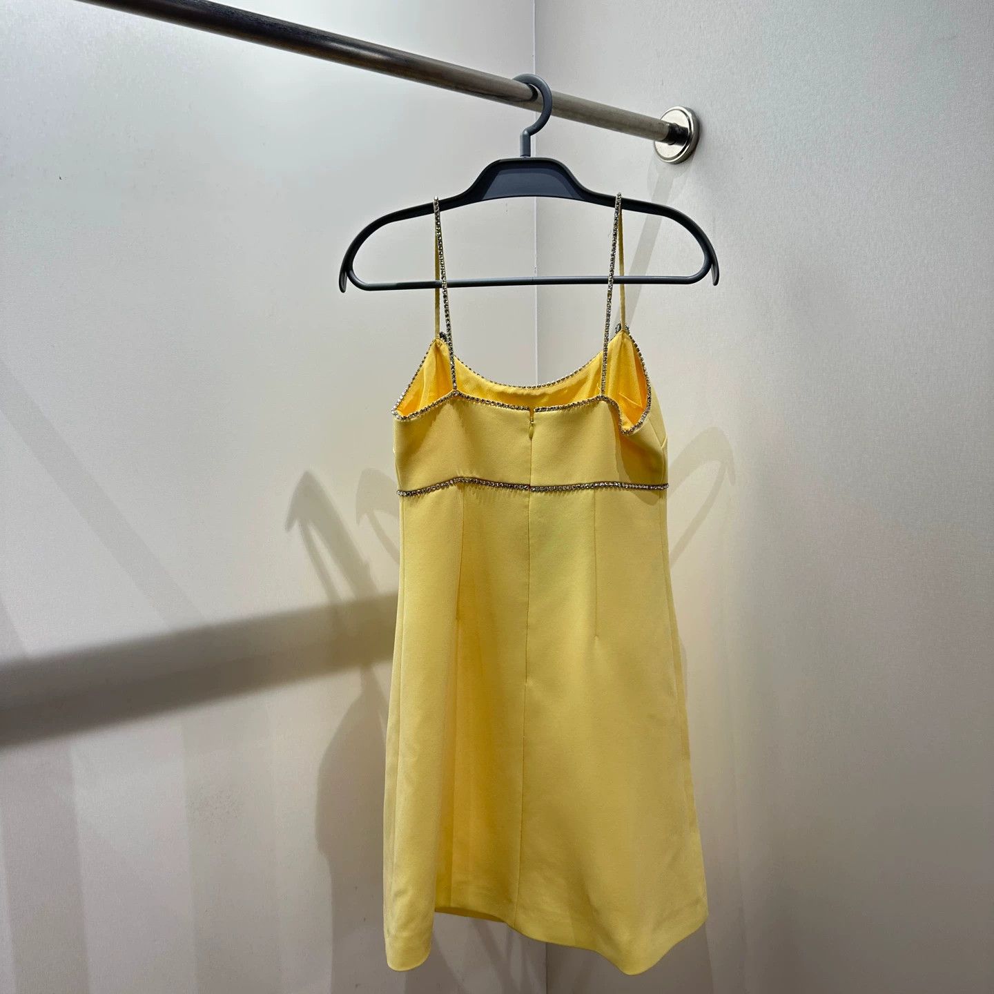 Miu Miu MIU MIU crystal cami dress 36 triacetate Size XS / US 0-2 / IT 36-38 - 2 Thumbnail