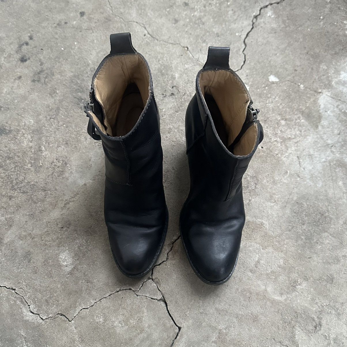 Acne Studios Rare Acne Studios platform Boots Leather Heels Ankle Size US 10 / IT 40 - 5 Thumbnail