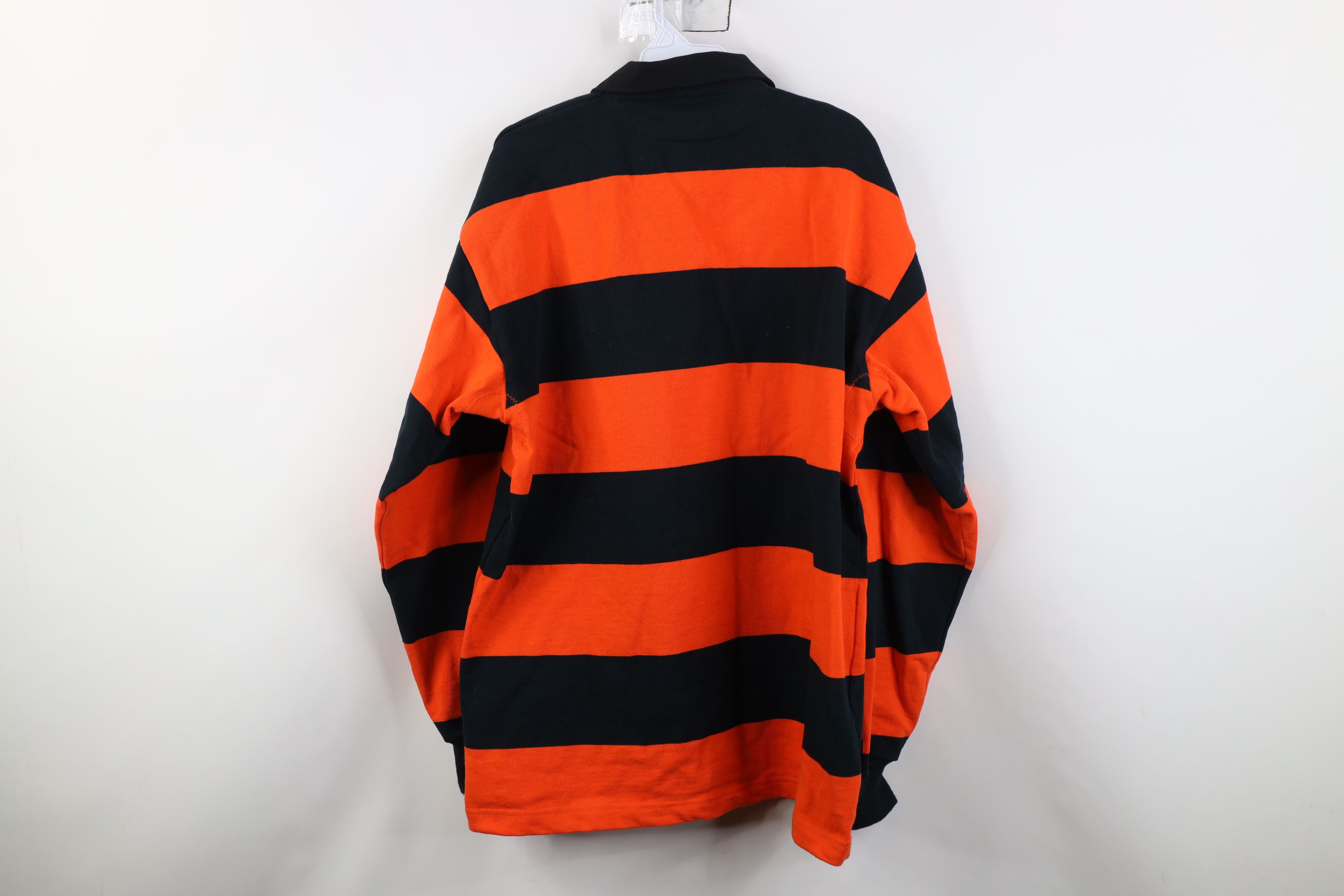 Vintage Vintage 90s University of Findlay Long Sleeve Polo Shirt Size US XL / EU 56 / 4 - 12 Thumbnail