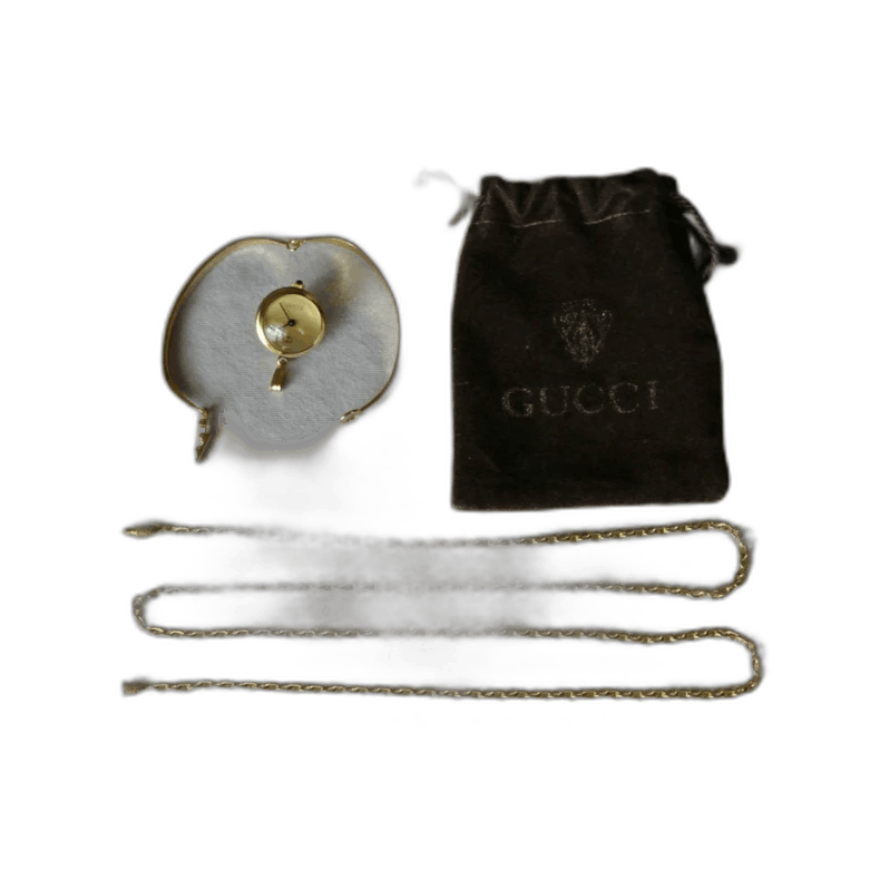 Gucci Gucci Mechanical Necklace Watch and Bracelet Set Size ONE SIZE - 1 Thumbnail