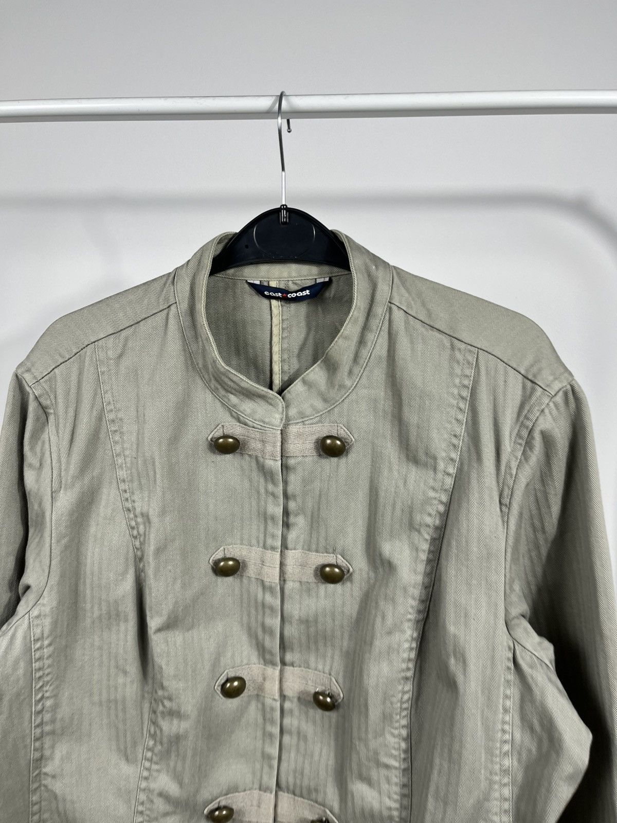 Other Napoleon Military Style Jacket Button Front Structured Fit Size M / US 6-8 / IT 42-44 - 3 Thumbnail