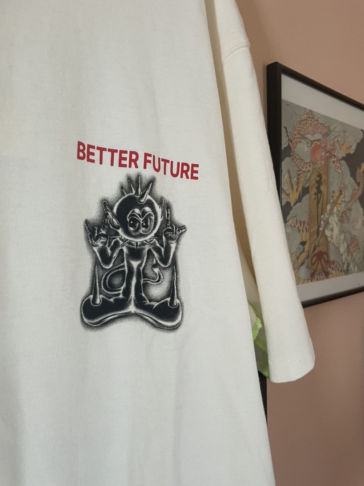 H&M × Heron Preston H2 by Heron Preston for H&M Better Future Airbrush boxy tee Size US XL / EU 56 / 4 - 4 Thumbnail
