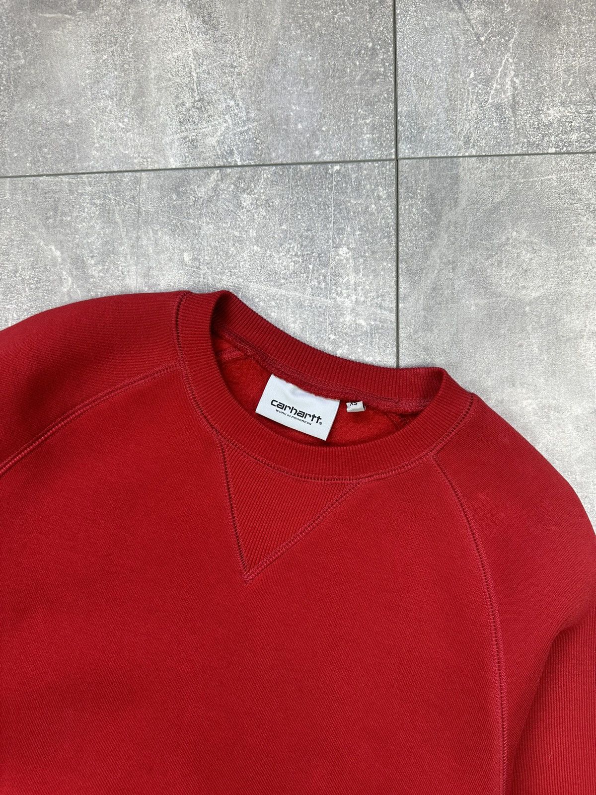 Other Carhartt Red Chase Sweatshirt Small Logo Size US XS / EU 42 / 0 - 10 Thumbnail