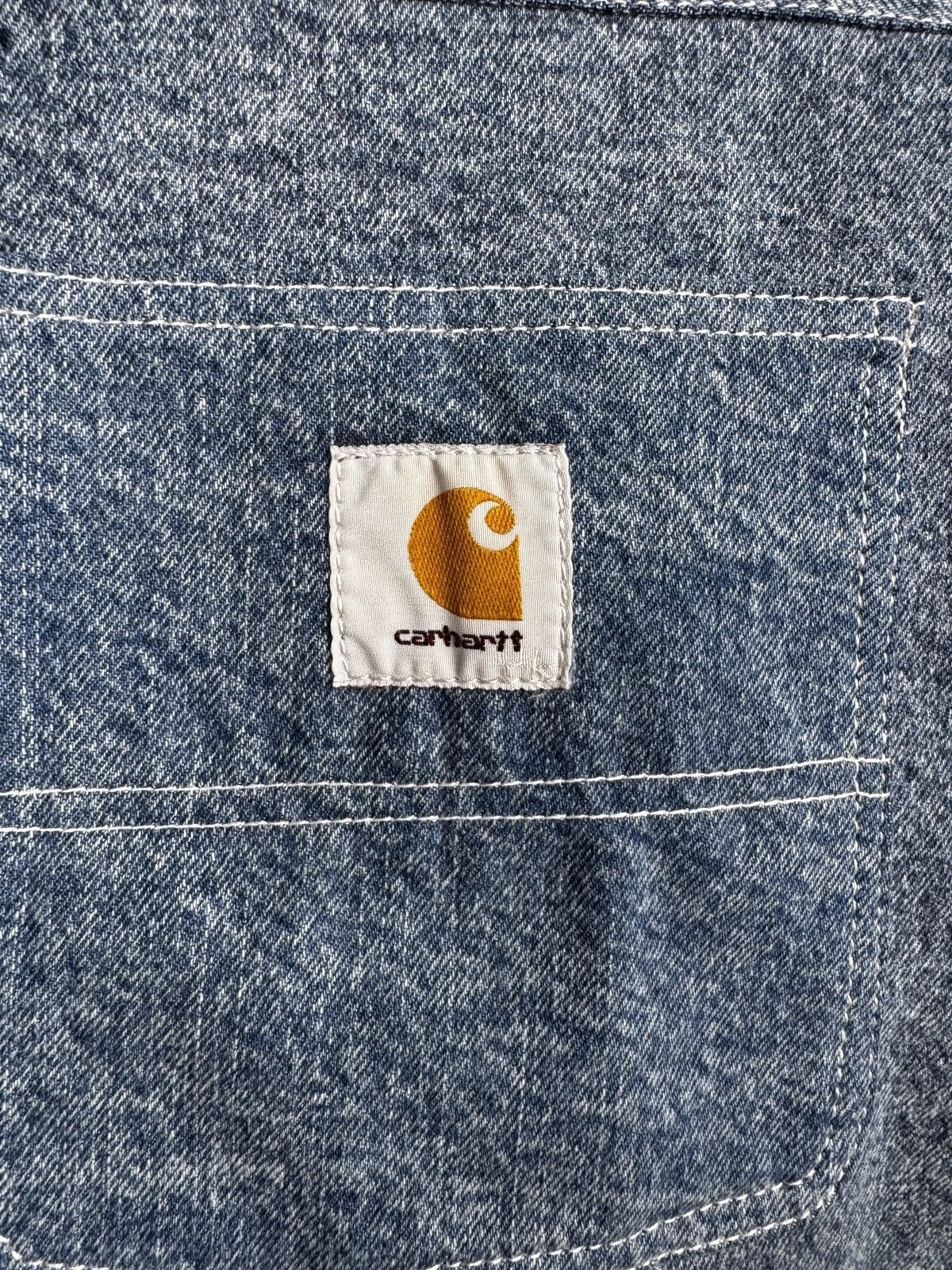 Carhartt Carhartt vinatge blue faded carpenter shorts size 30 Size US 30 / EU 46 - 9 Thumbnail