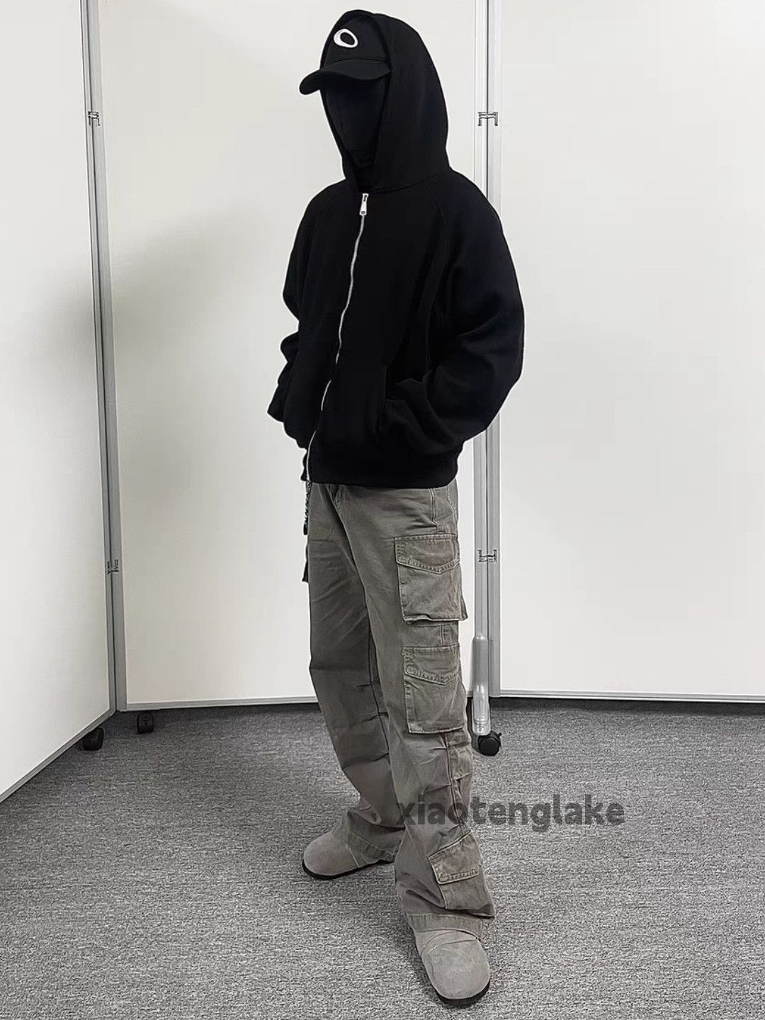 Designer × Japanese Brand × Vintage washed faded cleanfit yuppie bootcut work cargo pants Size US 33 - 3 Thumbnail