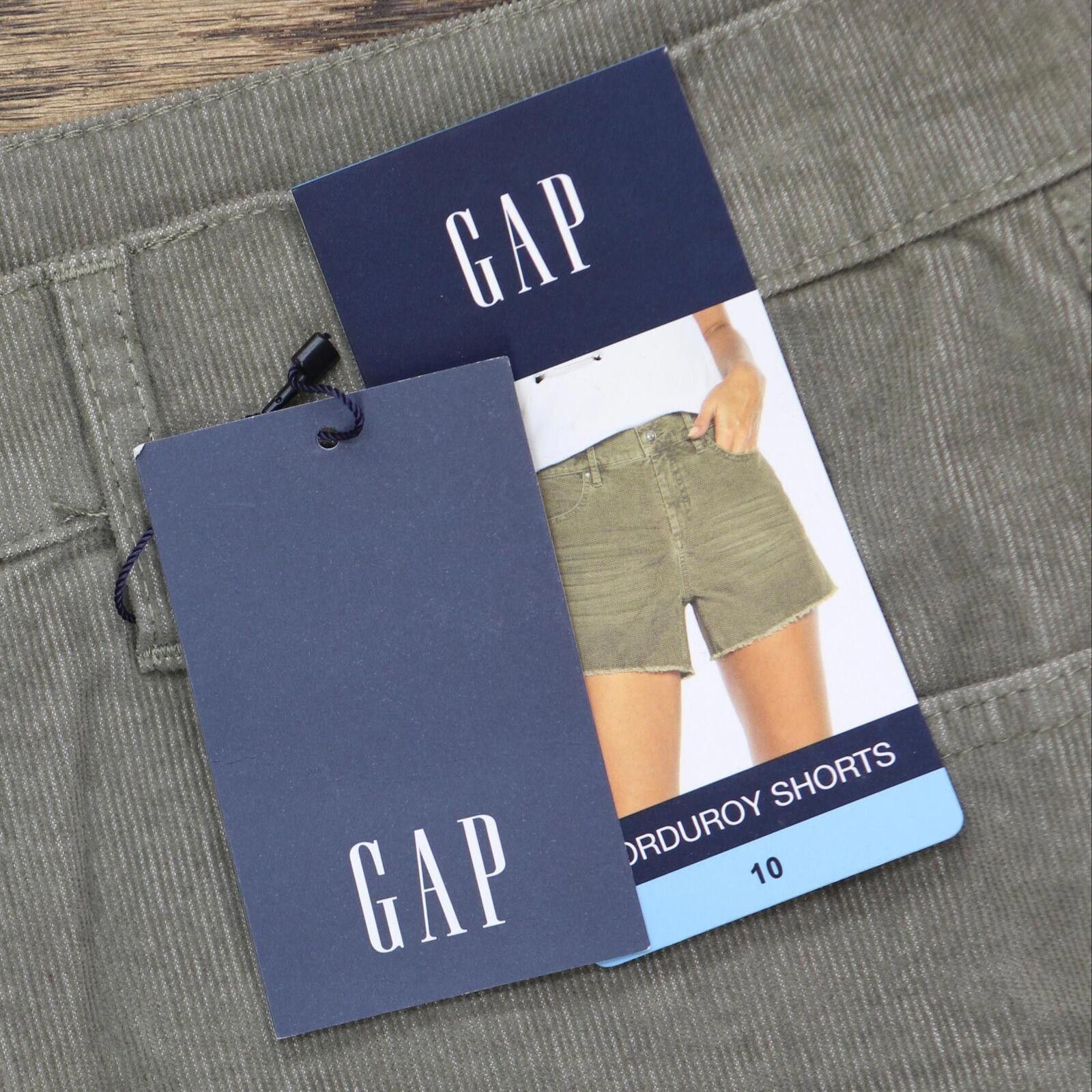 Gap NWT Gap Hem 4" Inseam Corduroy Short QLS0910S 10 Green Size 30" / US 8 / IT 44 - 3 Thumbnail