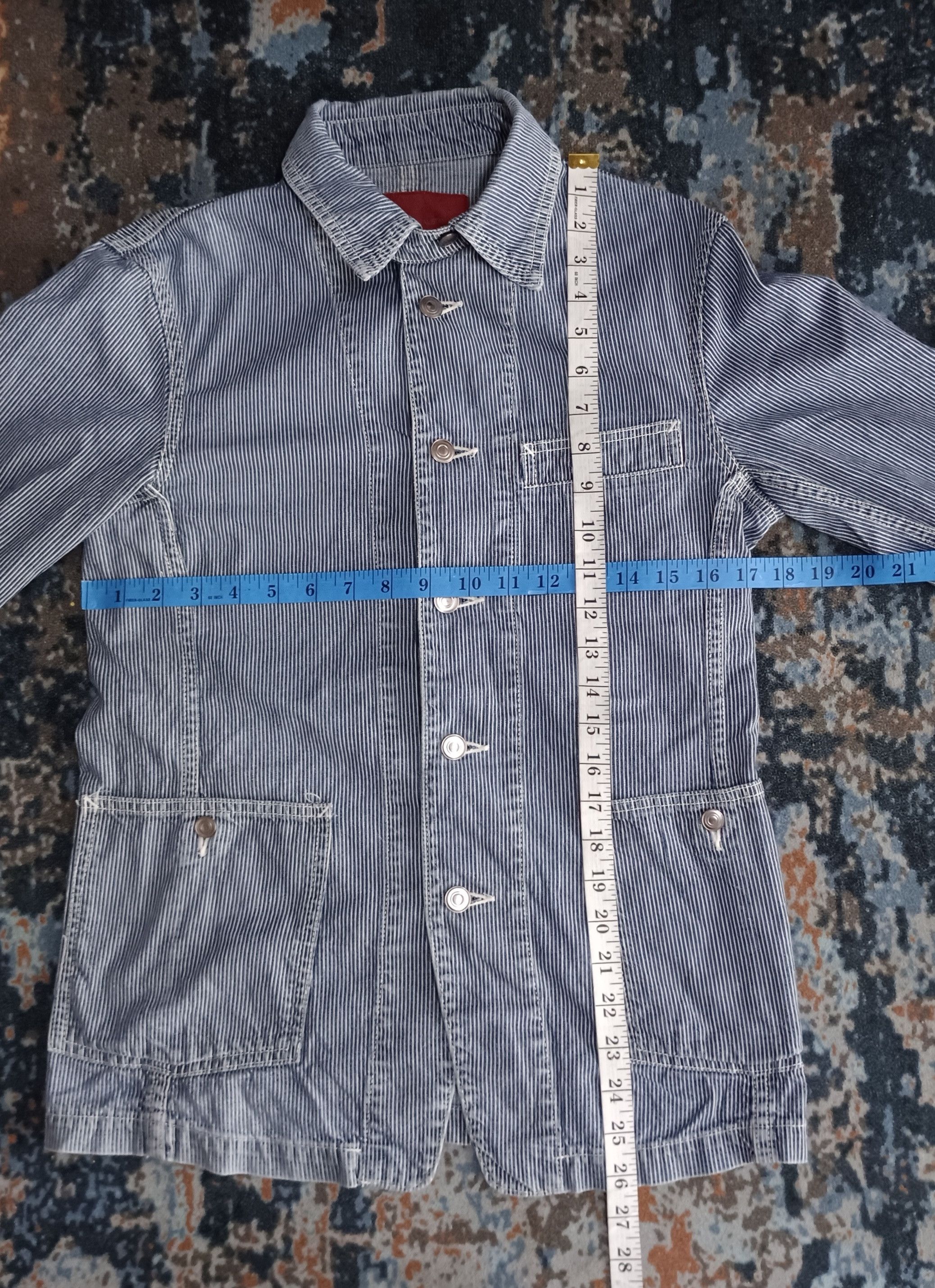 Journal Standard Journal Standard Hickory Workwear Chore Jacket Button Up Size US S / EU 44-46 / 1 - 11 Thumbnail