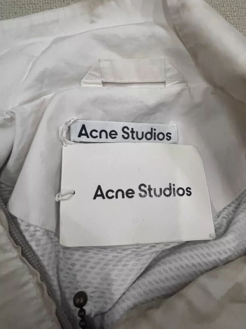 Acne Studios Acne Studios 1996 monogrammed loose-zip long-sleeve jacket Size US S / EU 44-46 / 1 - 4 Thumbnail