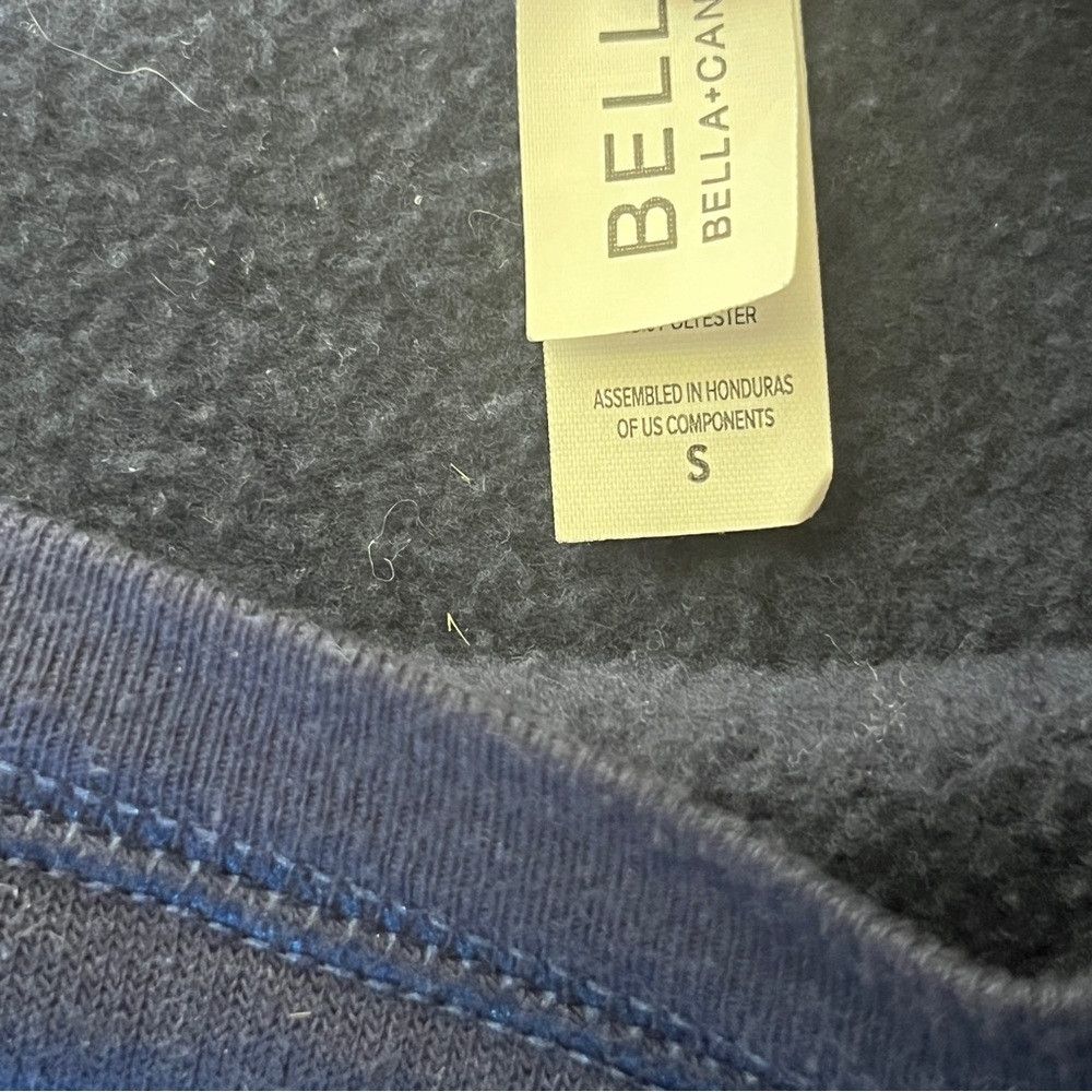 The Unbranded Brand Sarah Marie Running Brunch Sweatshirt Navy Blue Gold Small Size S / US 4 / IT 40 - 6 Thumbnail