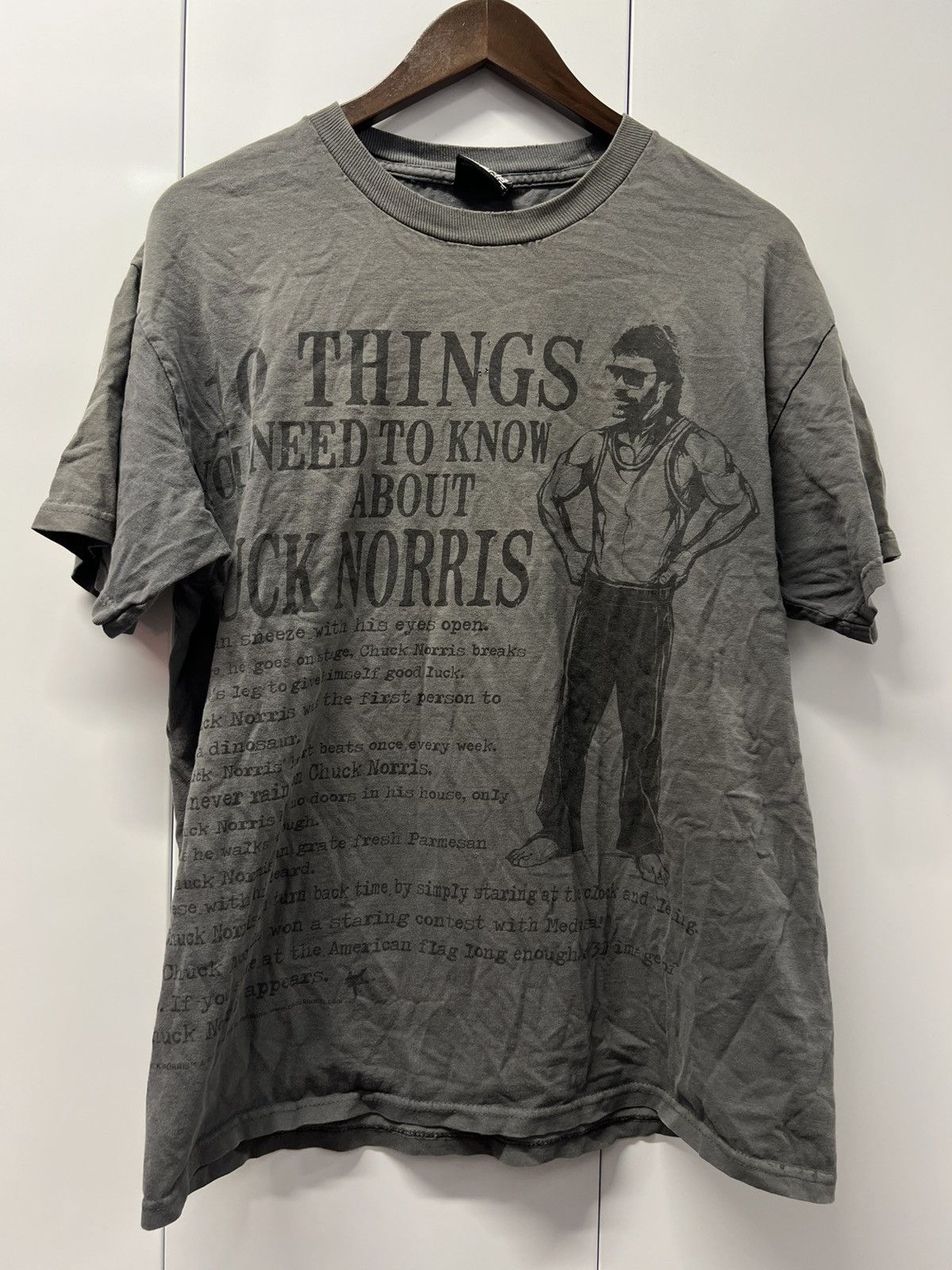 Vintage Y2K 2000's VTG Vintage Chuck Norris Movie Film Retro Shirt Size US L / EU 52-54 / 3 - 1 Thumbnail